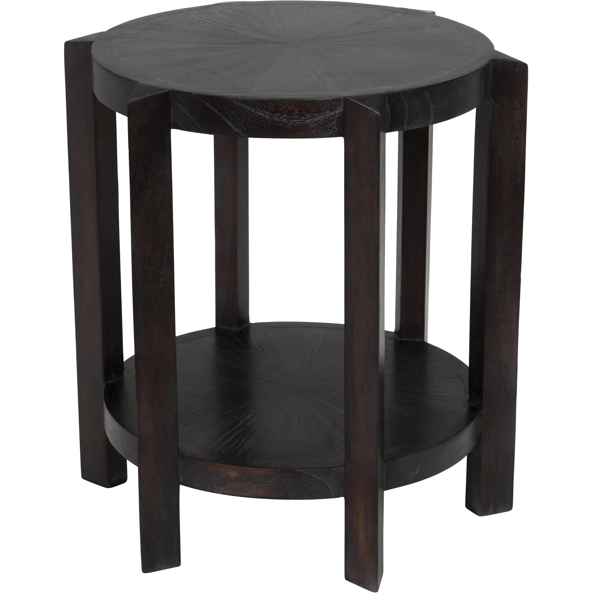 Yuhuda 27 X 25 inch Sombre Side Table, Small