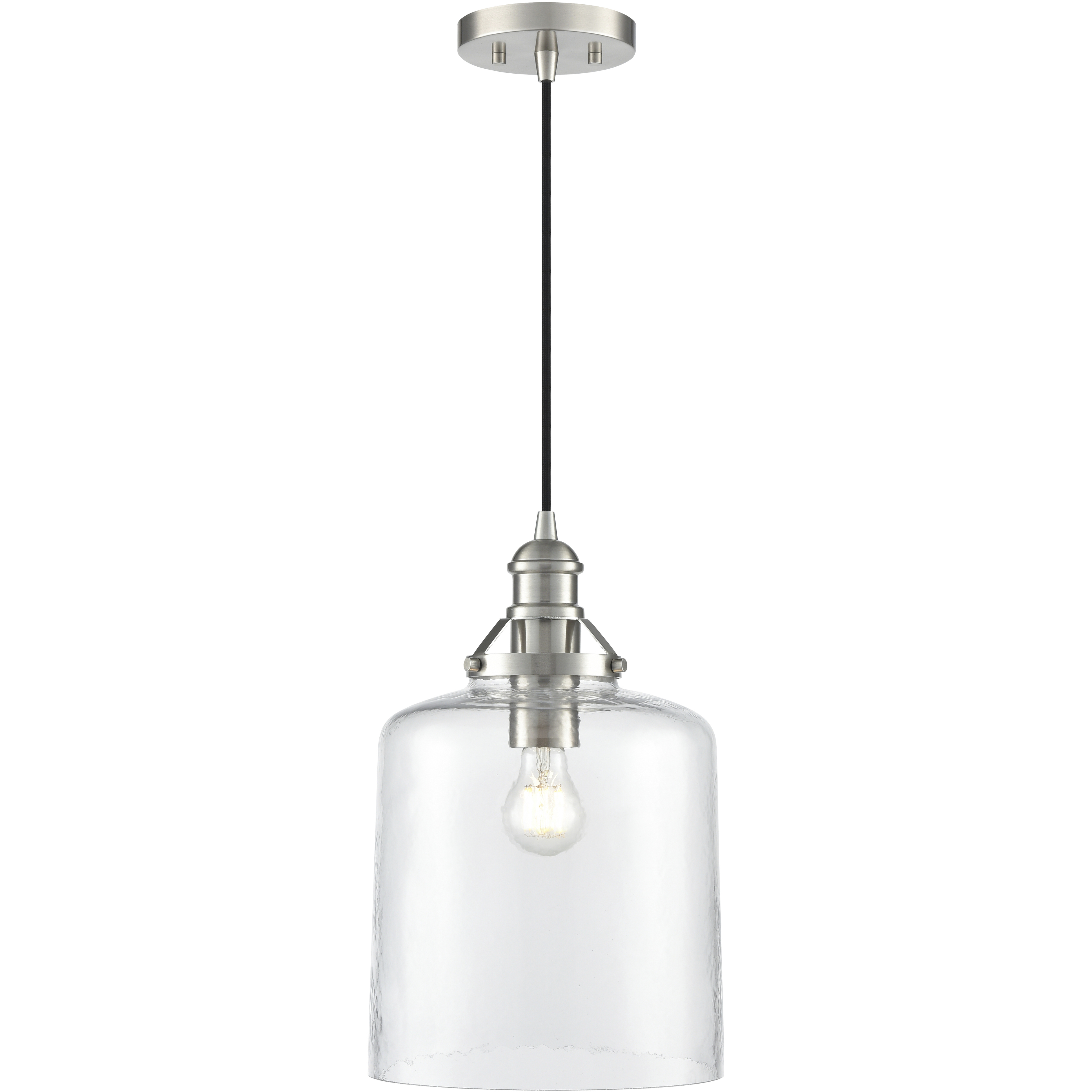 Khrisa 1 Light 10 inch Brushed Nickel Pendant Ceiling Light