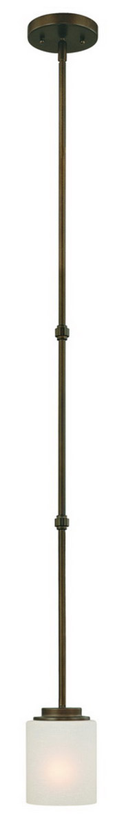 Multnomah 1 Light 5 inch Heirloom Bronze Mini Pendant Ceiling Light