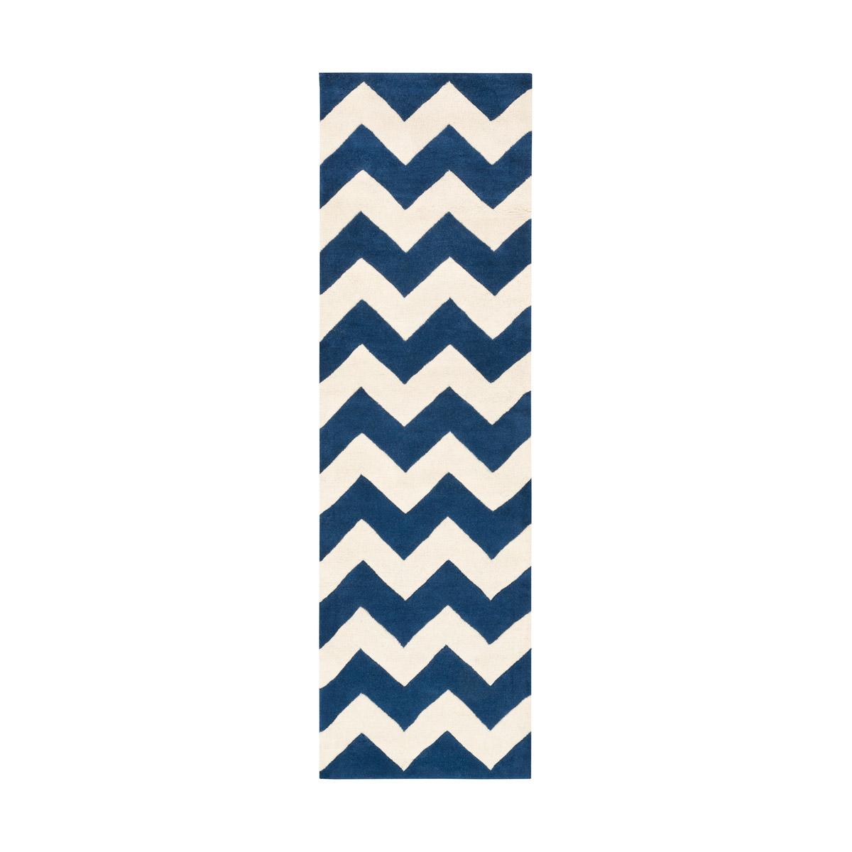 Transit 96 X 27 inch Navy Indoor Runner, Runner