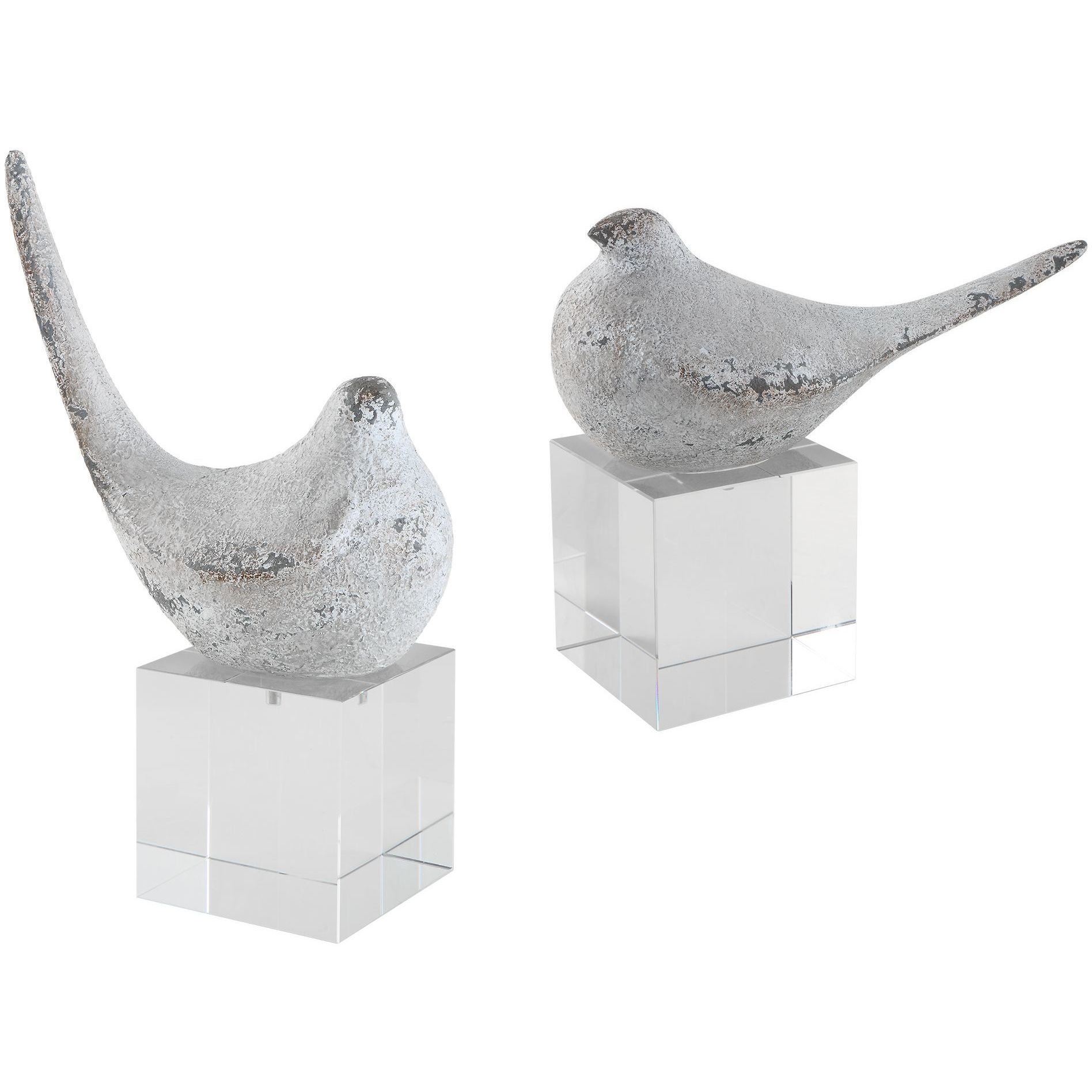 Better Together 10.5 X 3.88 inch Bird Sculptures, Set of 2