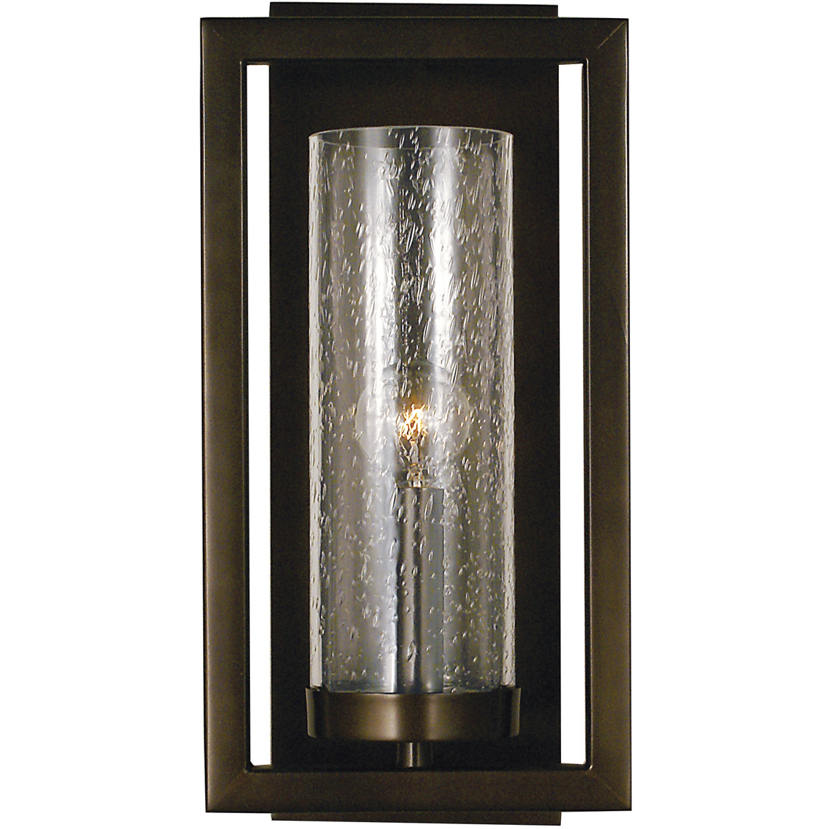 Theorem 1 Light 5 inch Mahogany Bronze Sconce Wall Light