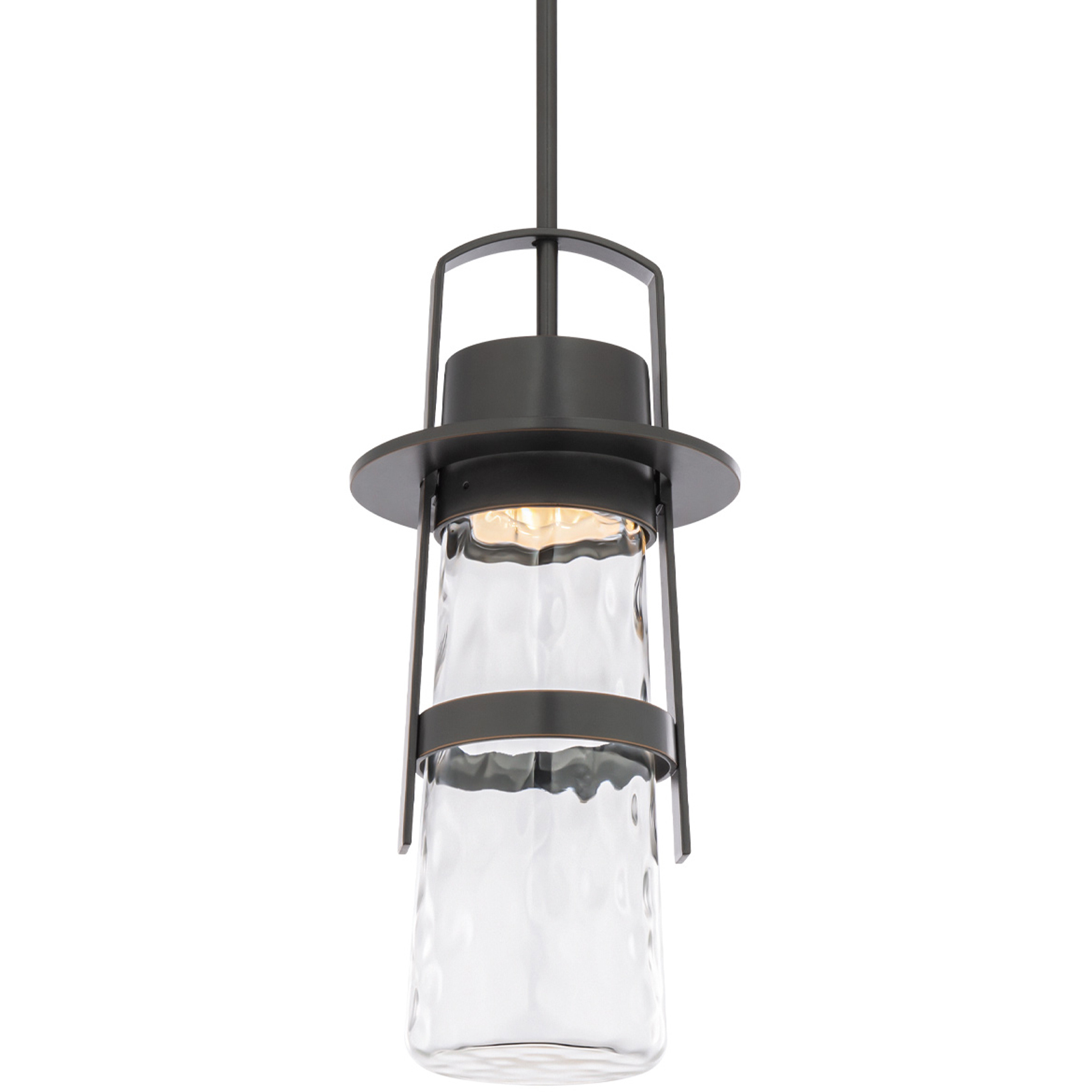 Balthus 1 Light 7 inch Oil Rubbed Bronze Outdoor Pendant