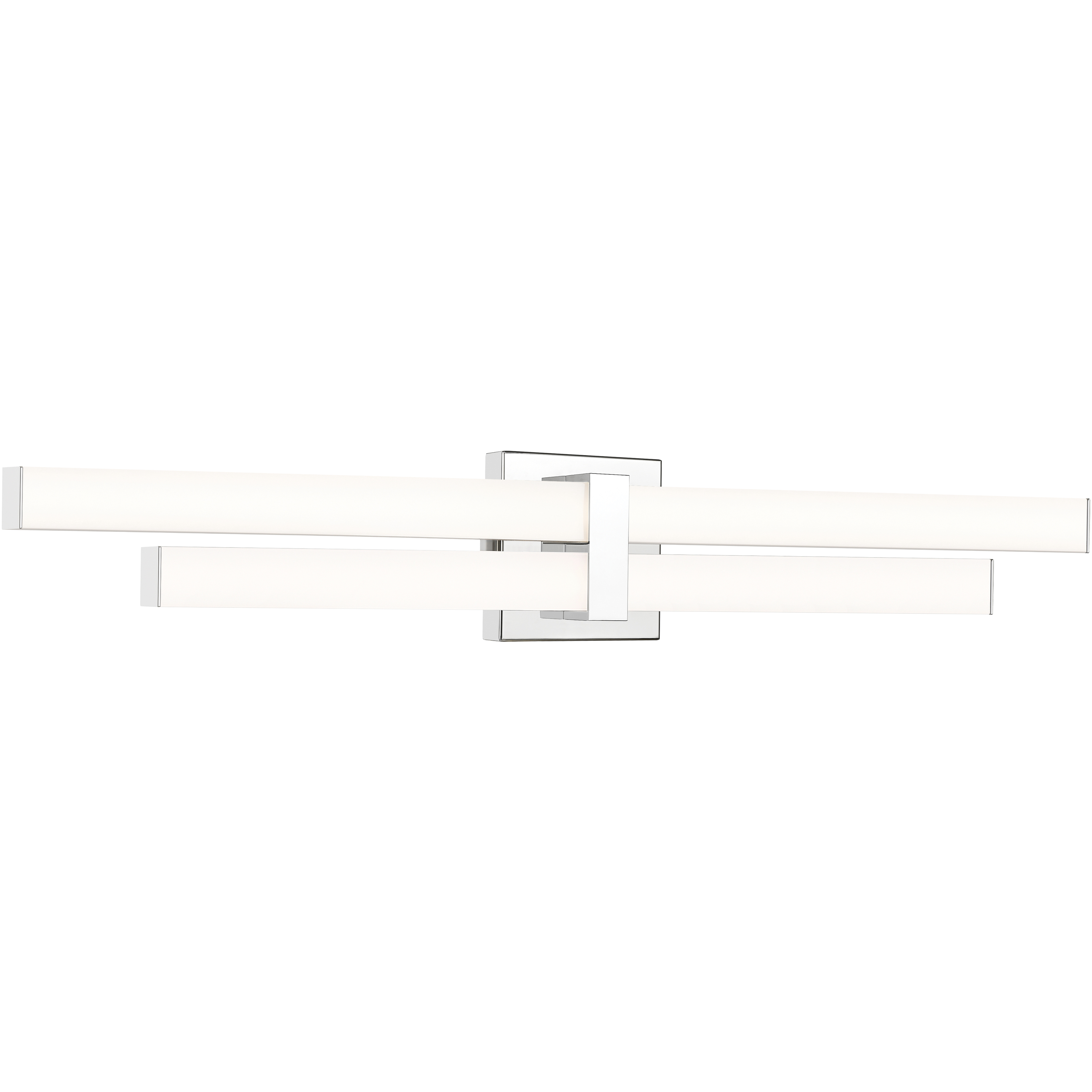 Zane LED 32 inch Chrome Vanity Wall Light
