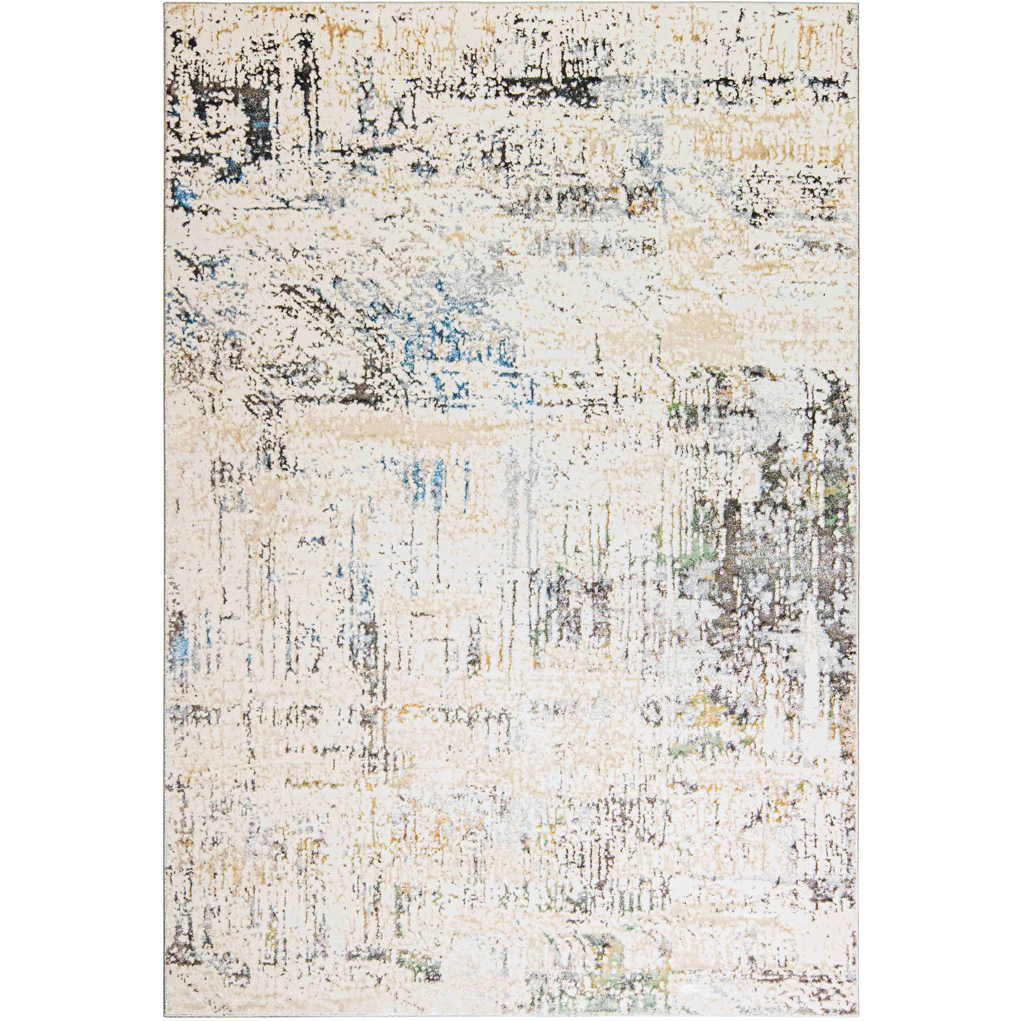 Zaria 114 X 79 inch Mineral Tones Rug in 6 x 9