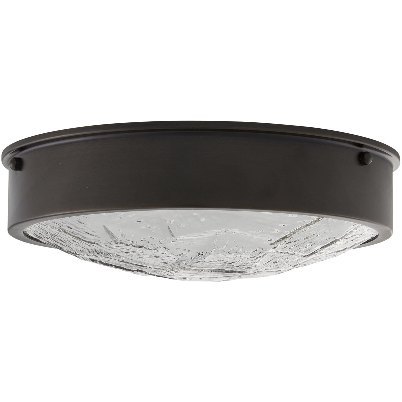 Pietro 1 Light 12.5 inch English Bronze Flush Mount Ceiling Light