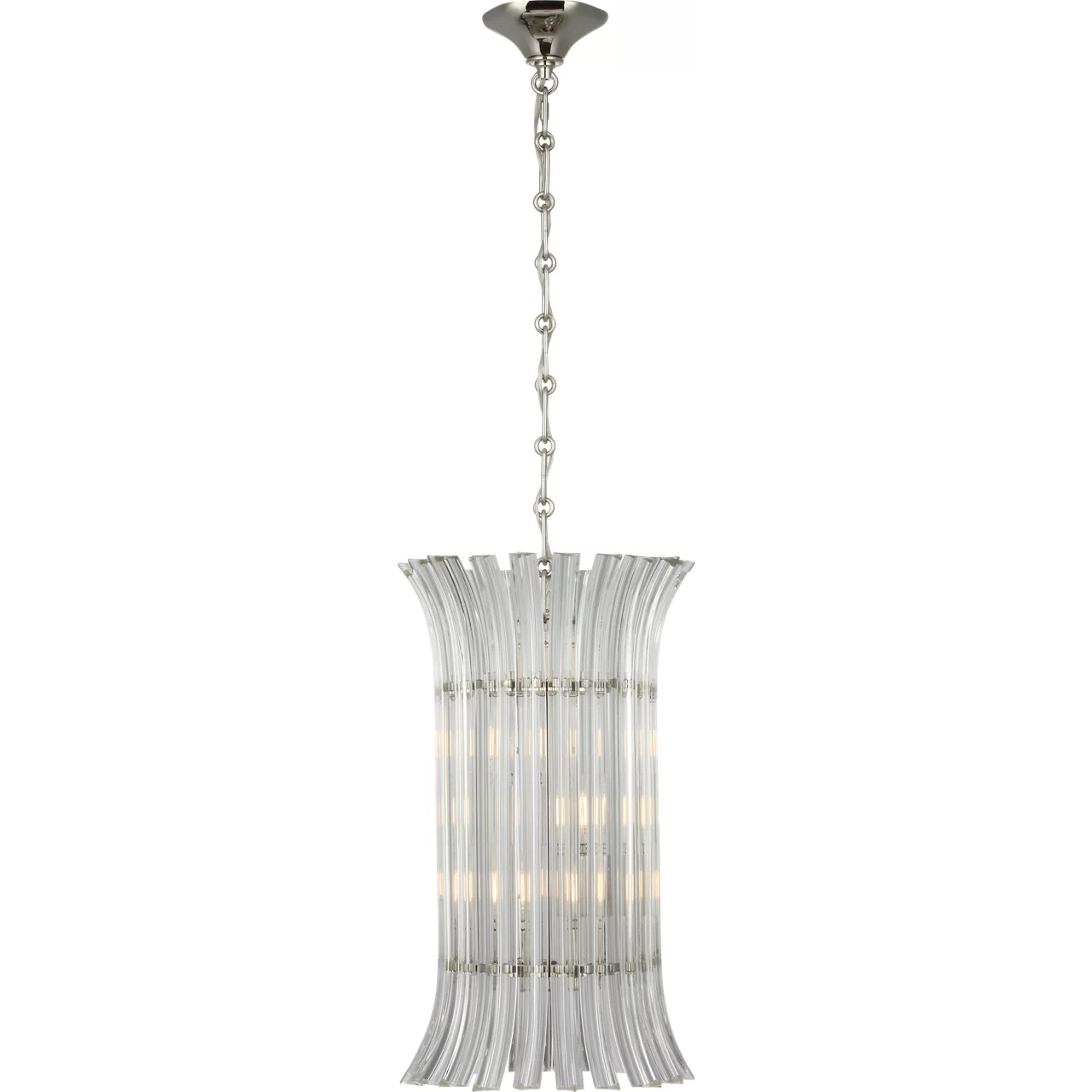 AERIN Rhine LED 12 inch Polished Nickel Pendant Ceiling Light