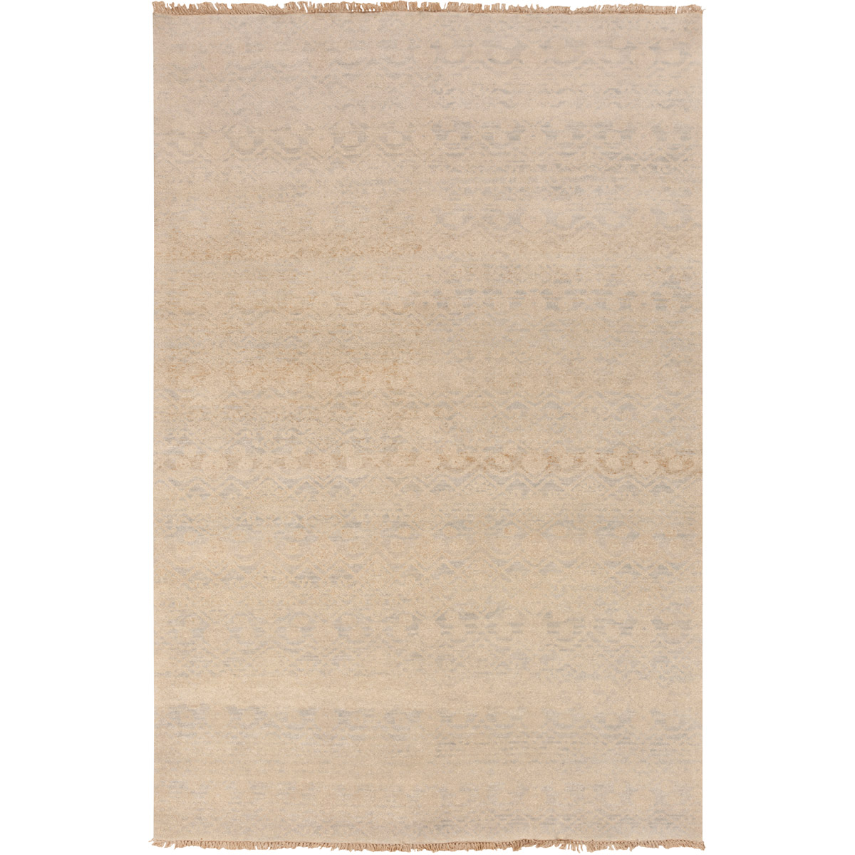 Cheshire 102 X 66 inch Khaki, Aqua Rug