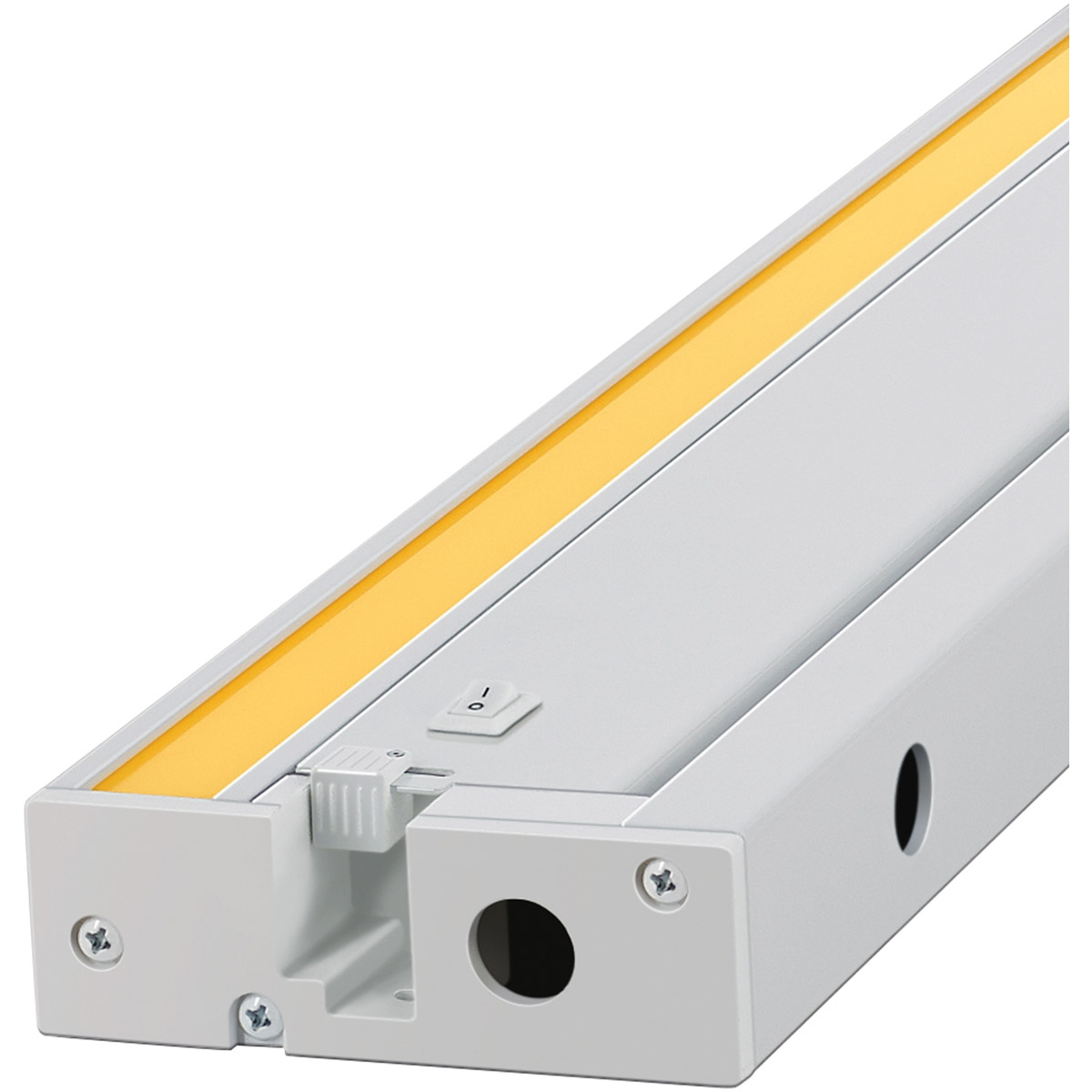 Unilume White Direct Wire in 7 inch, LED 3000K, No Occupancy Sensor