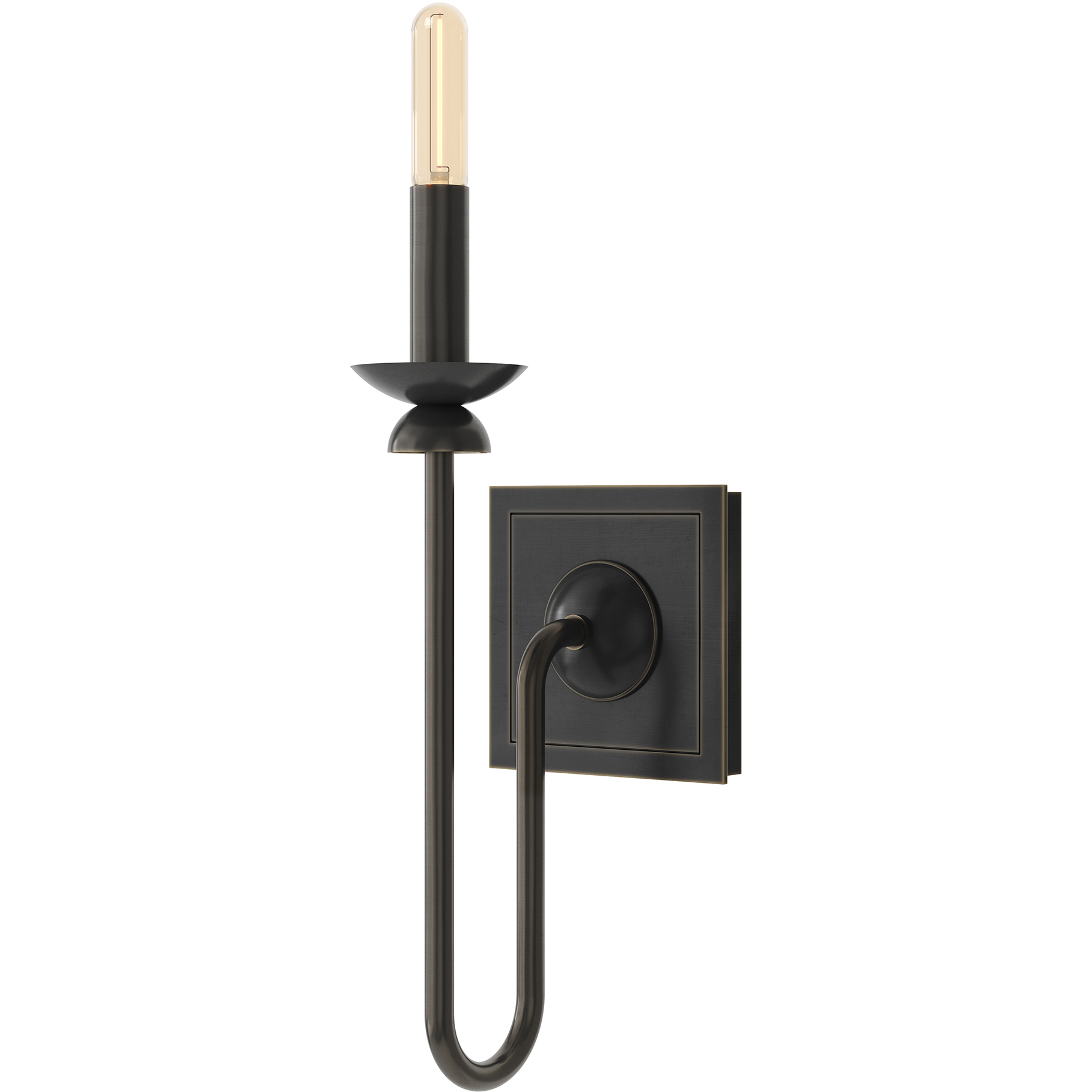 William 1 Light 5.25 inch Deep Patina Bronze Wall Sconce Wall Light