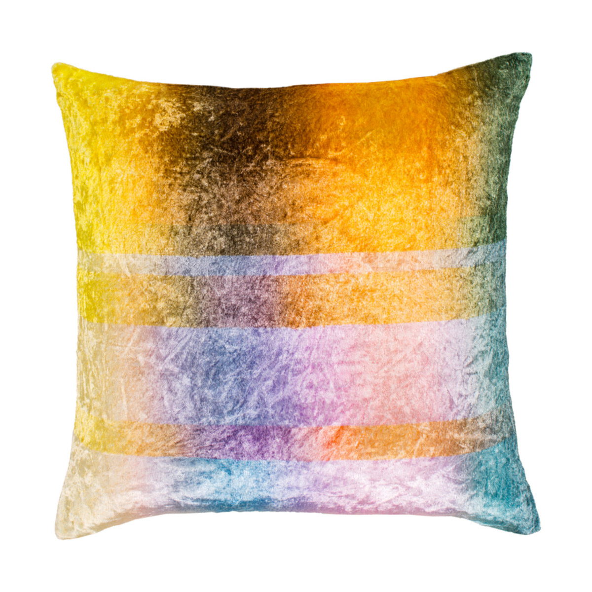 Glitch 20 X 20 inch Aqua Pillow Kit, Square