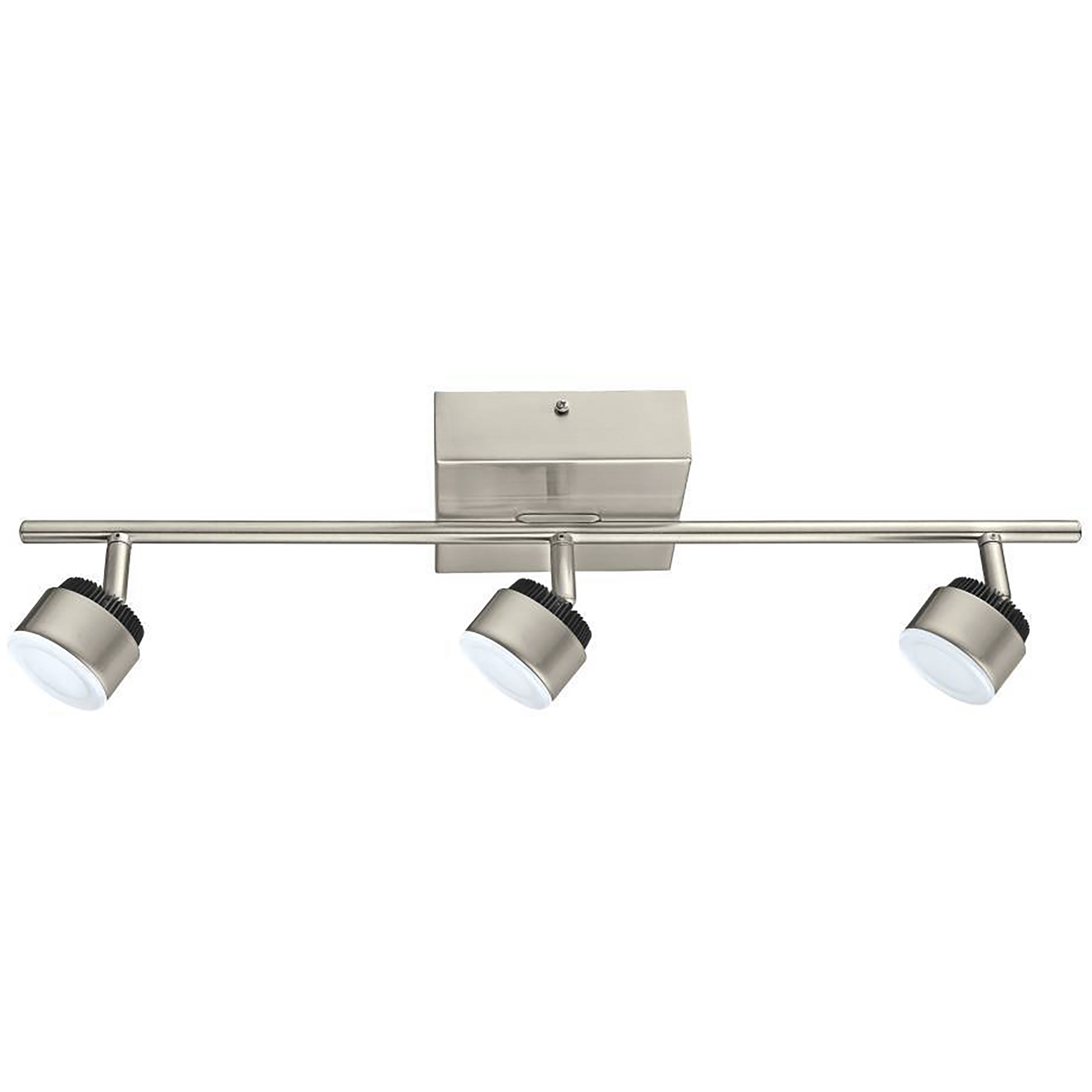 Armento 1 3 Light 120 Matte Nickel Track Light Ceiling Light