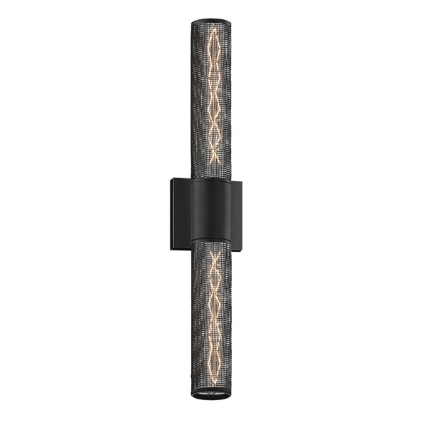 Urban Edge 4 Light 5 inch Textured Black ADA Sconce Wall Light