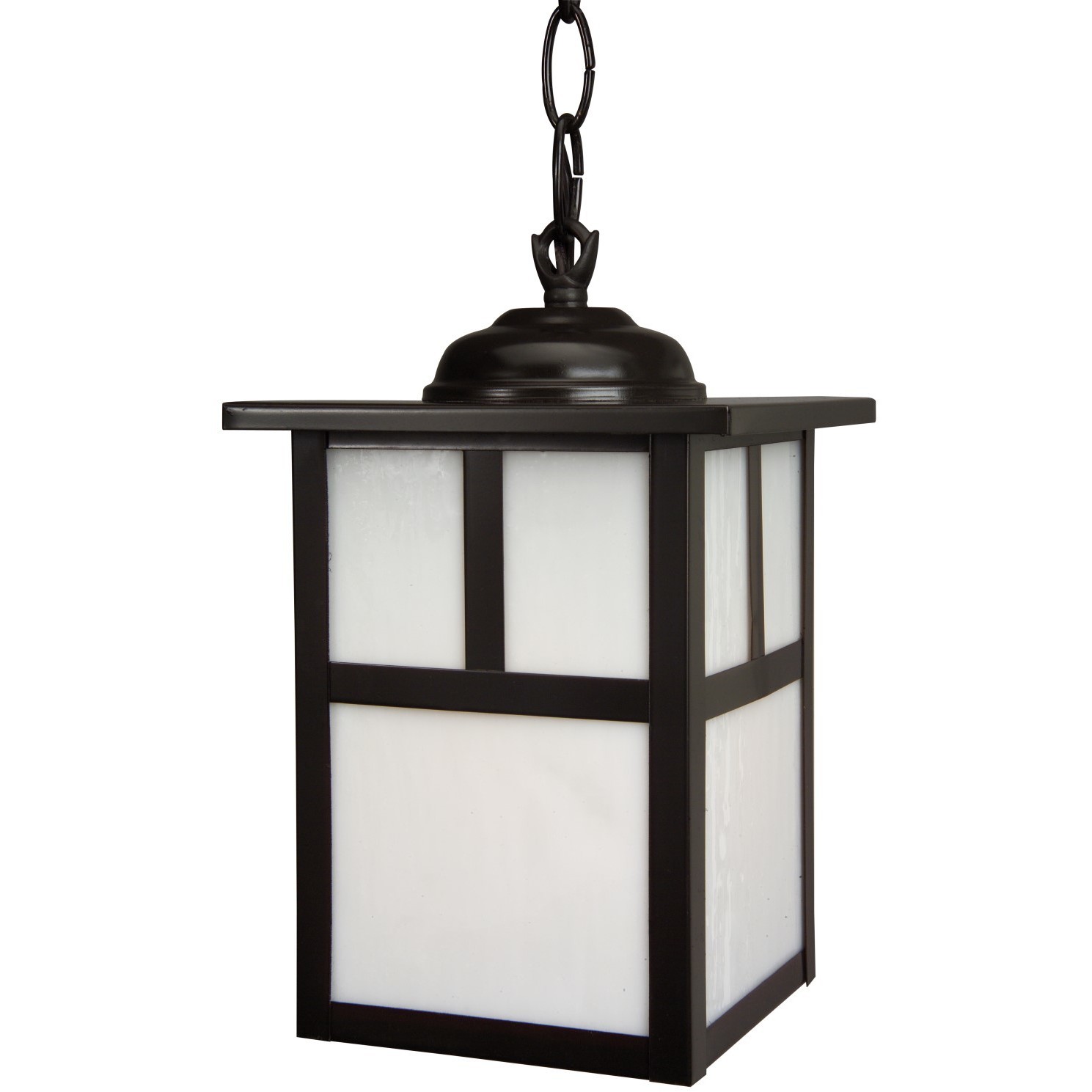 Mission 1 Light 6 inch Burnished Copper Outdoor Pendant