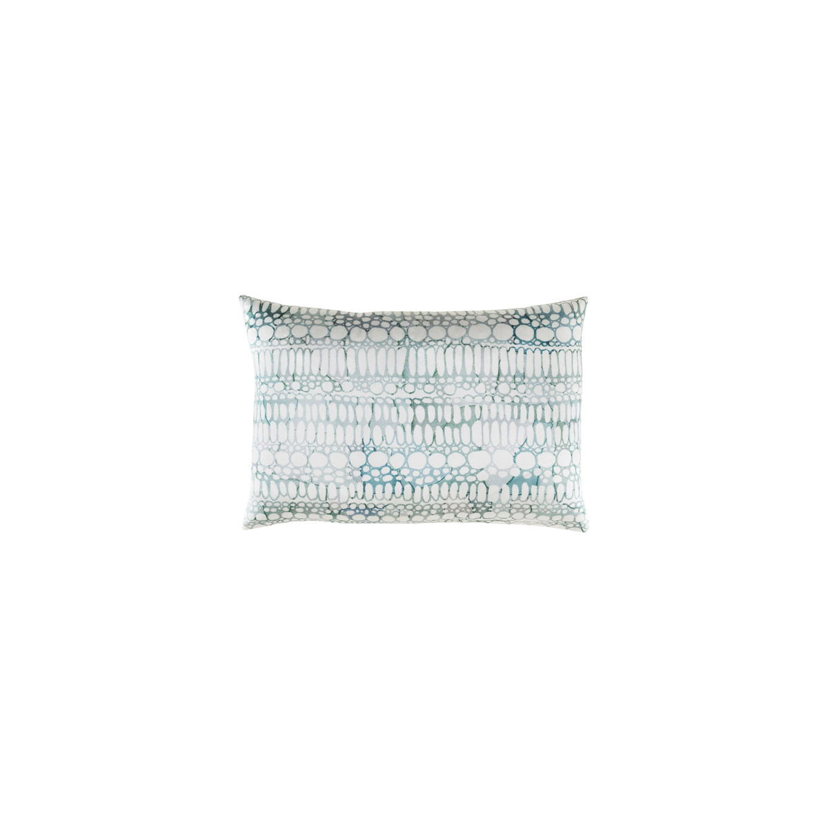 Natural Affinity 19 X 13 inch White and Silver Gray Throw Pillow