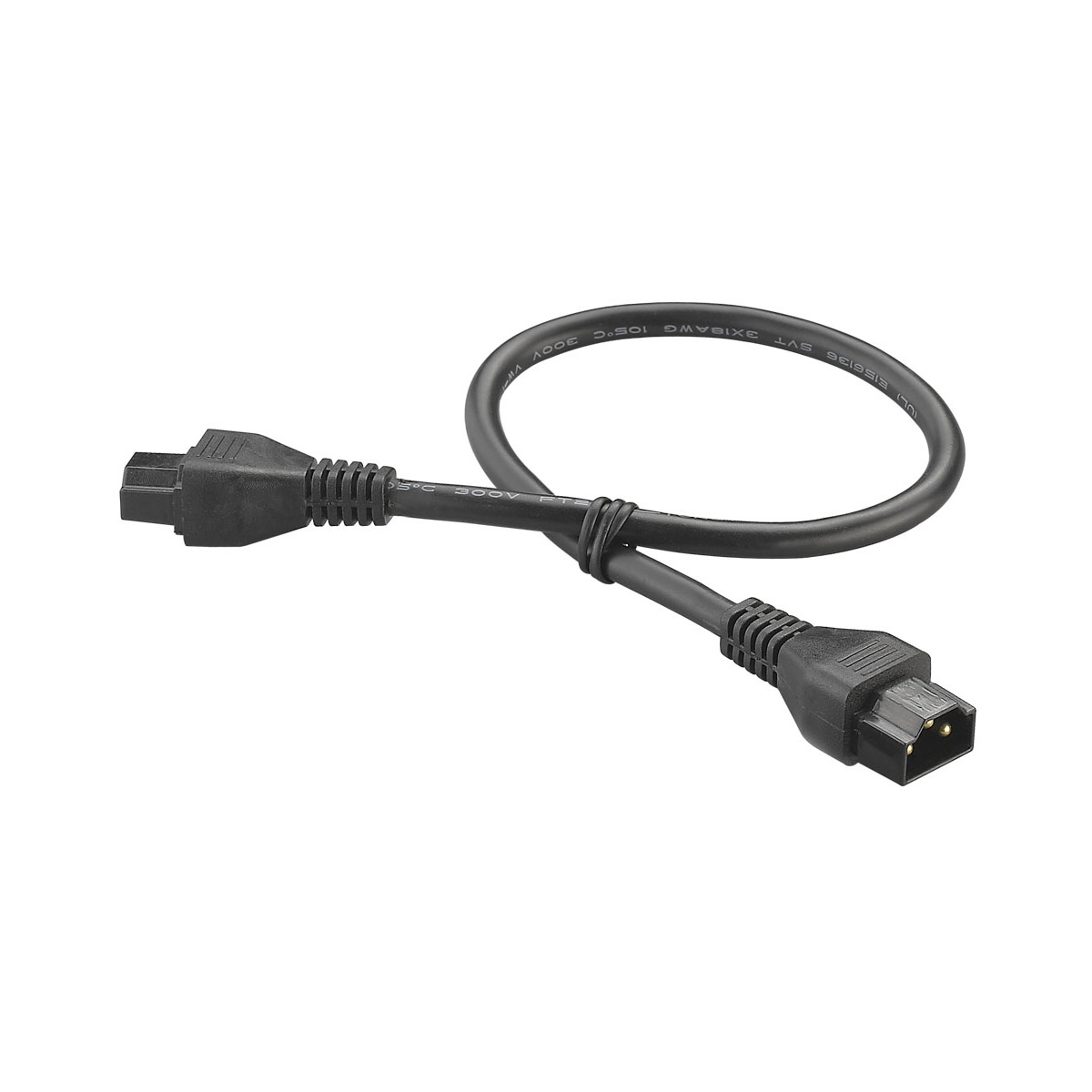 Pro 12 inch Black Under Cabinet Linking Cord