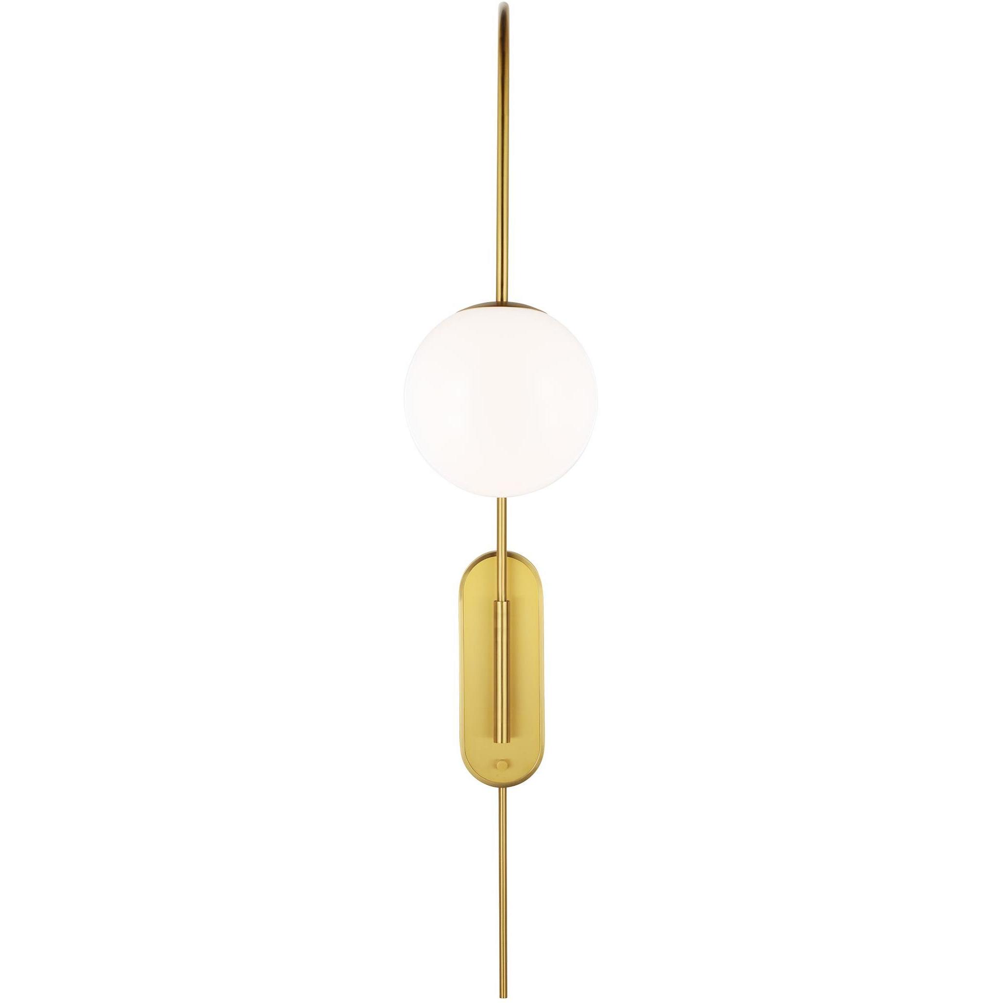 kate spade new york Noemie 1 Light 9 inch Burnished Brass Grande Sconce Wall Light