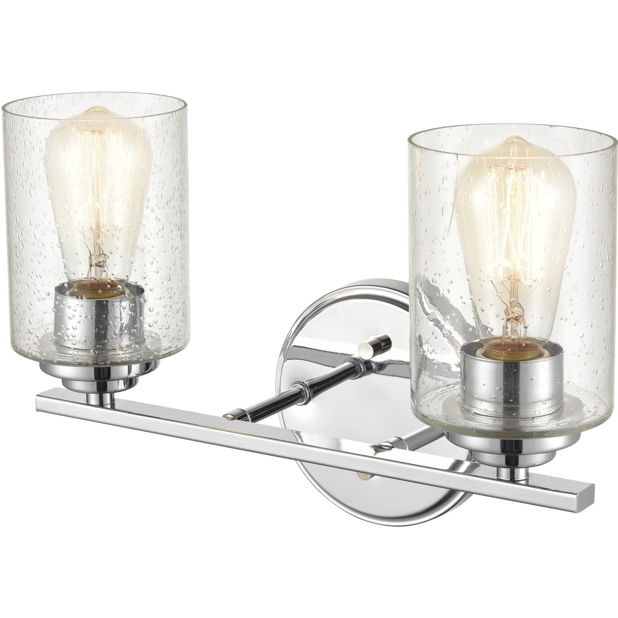 Moven 2 Light 14.25 inch Chrome Bathroom Vanity Light Wall Light