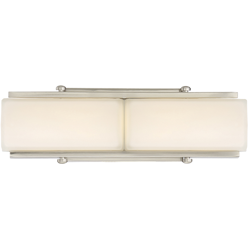 Rowan LED 15 inch Satin Platinum Bath Light Wall Light