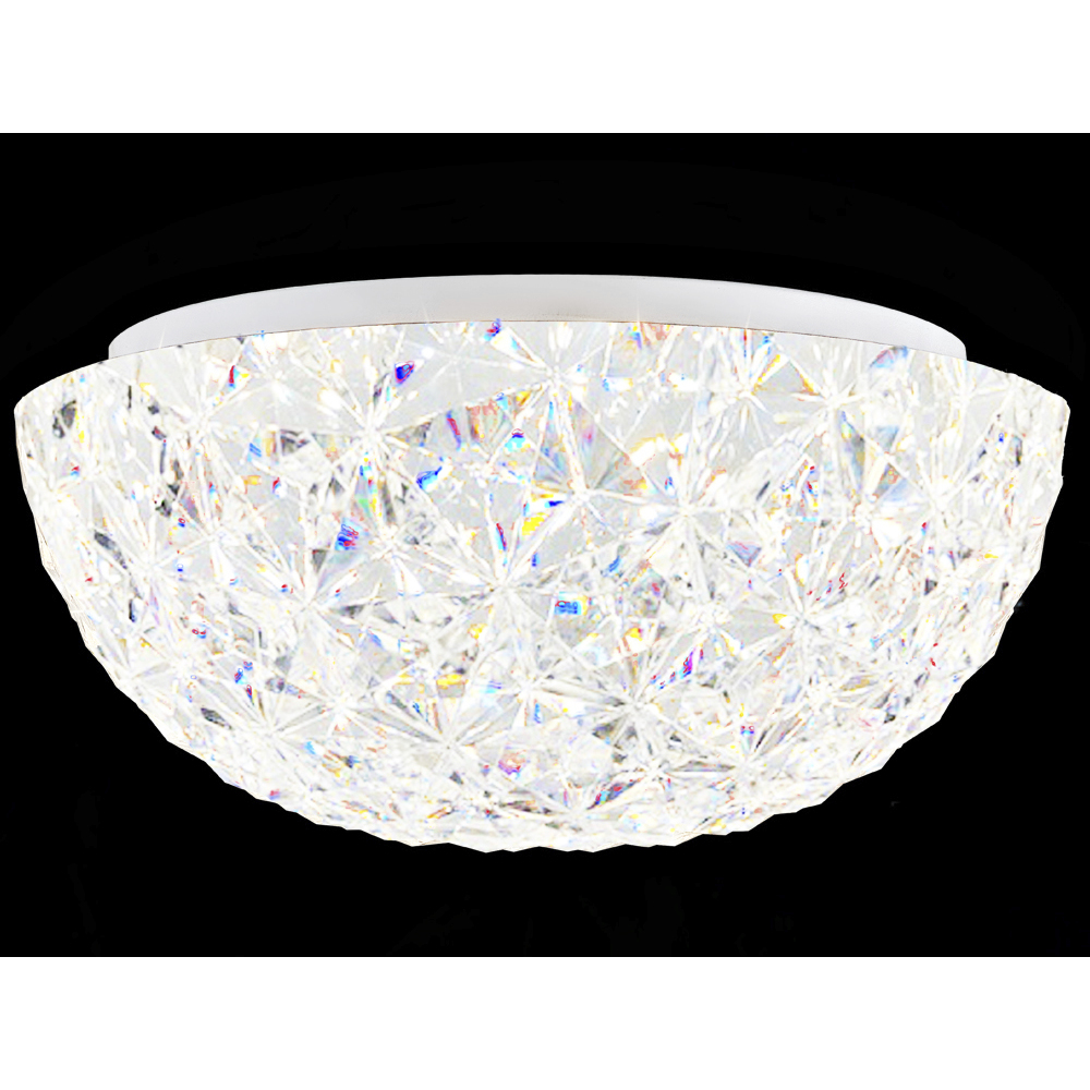 Acrylic LED White Flush Mount Ceiling Light