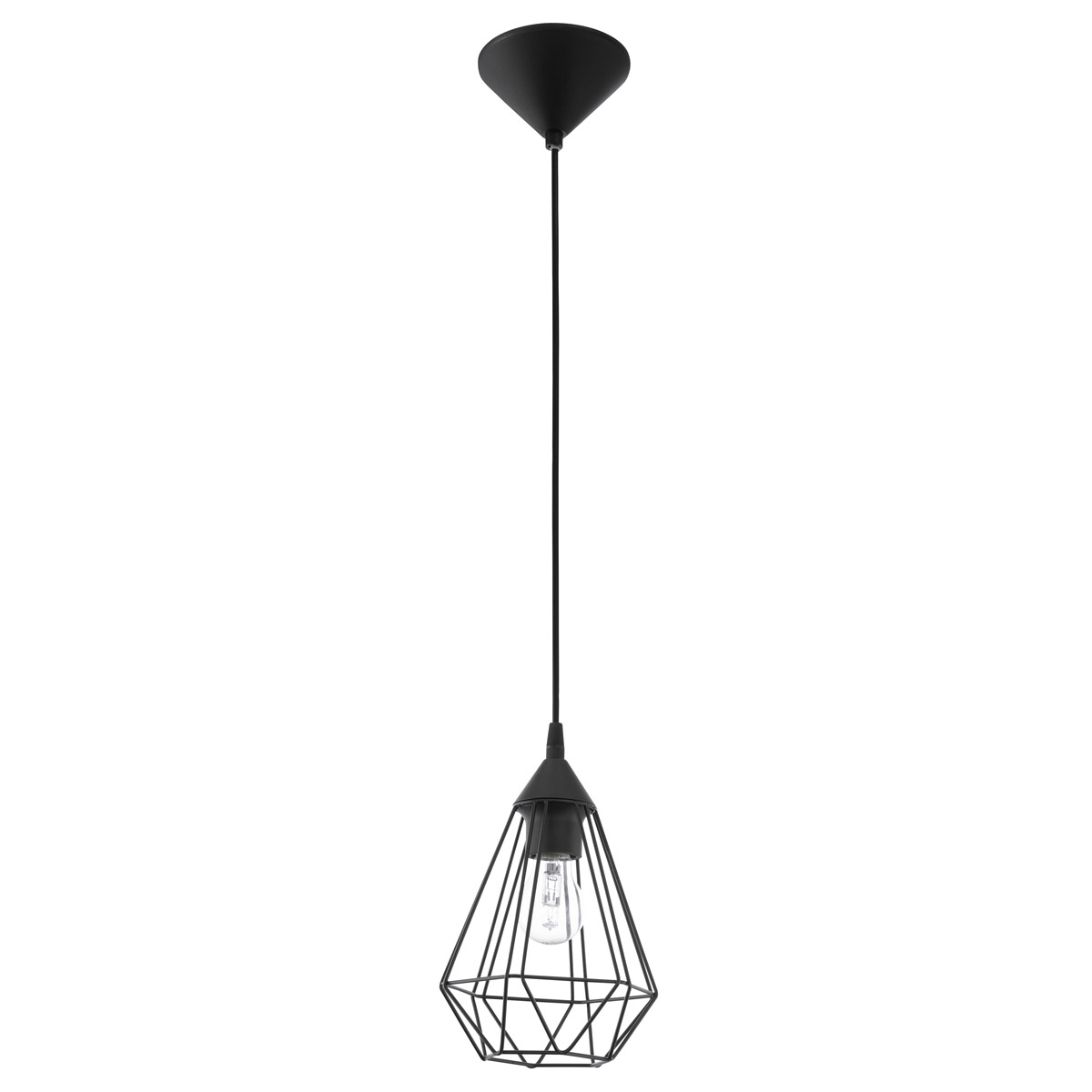 Tarbes 1 Light 6.85 inch Matte Black Pendant Ceiling Light
