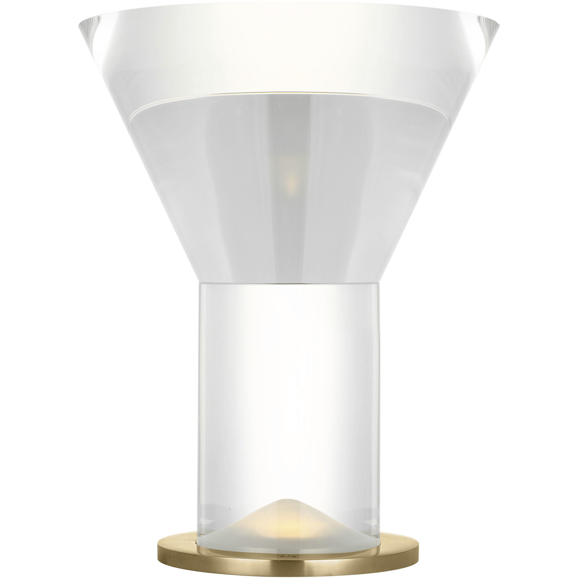 Sean Lavin Beryl 15.1 inch 15.2 watt Hand-Rubbed Antique Brass Inverted Table Lamp Portable Light