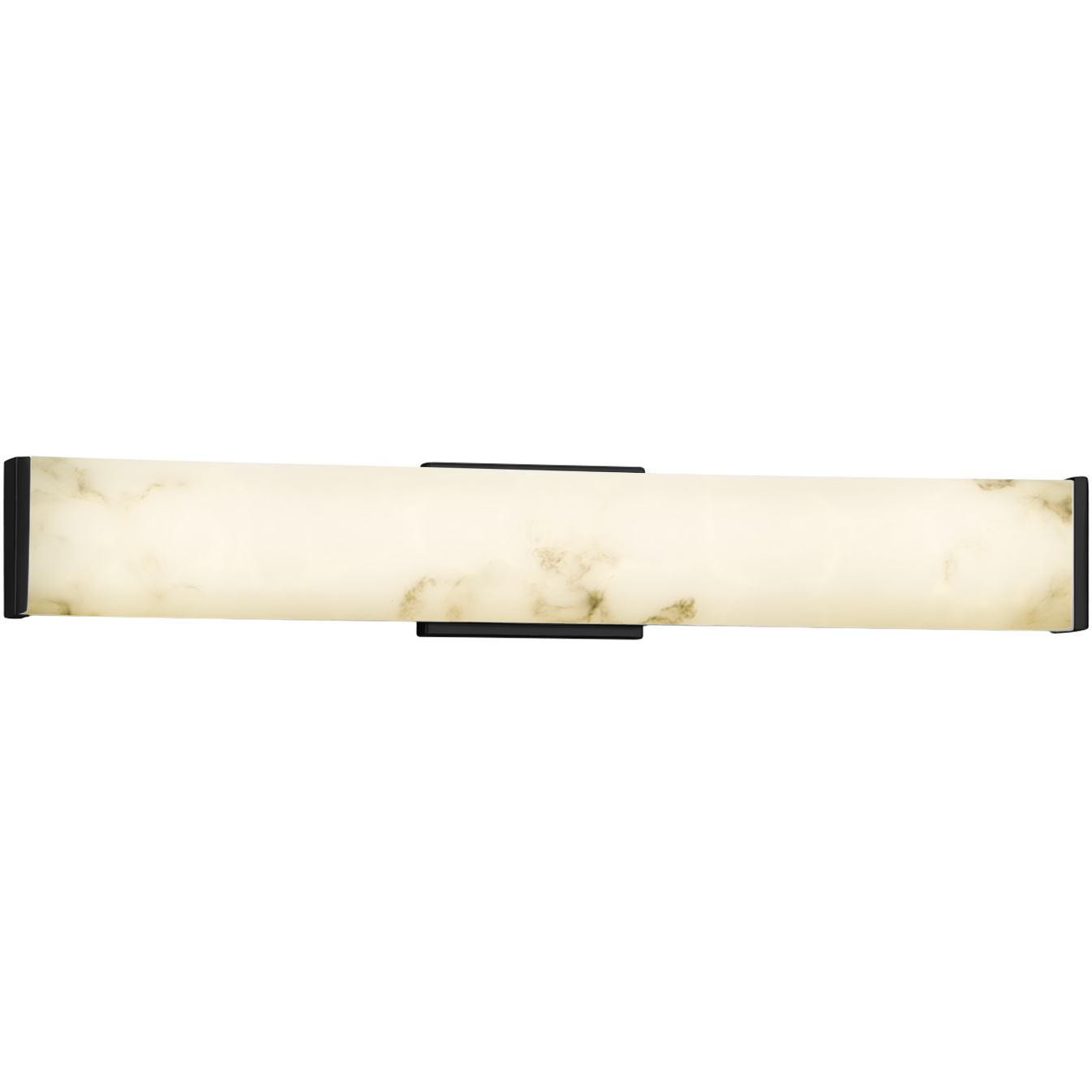 Lumenaria 28.5 inch Matte Black Vanity Light Wall Light