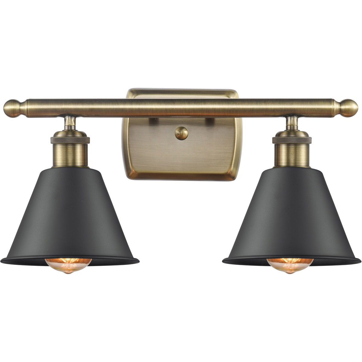 Ballston Smithfield LED 16 inch Antique Brass Bath Vanity Light Wall Light