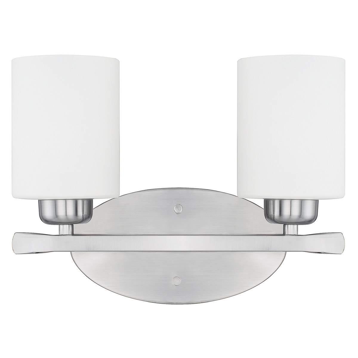 Dixon 2 Light 13 inch Brushed Nickel Vanity Light Wall Light
