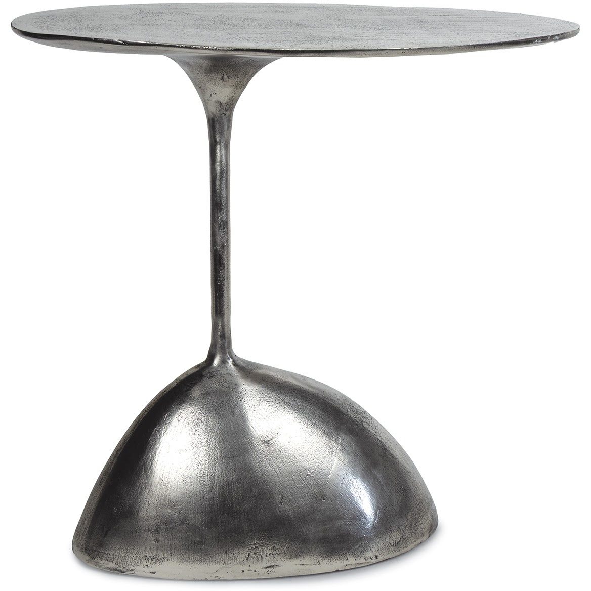 Rizzo Accent Table in Antique Silver
