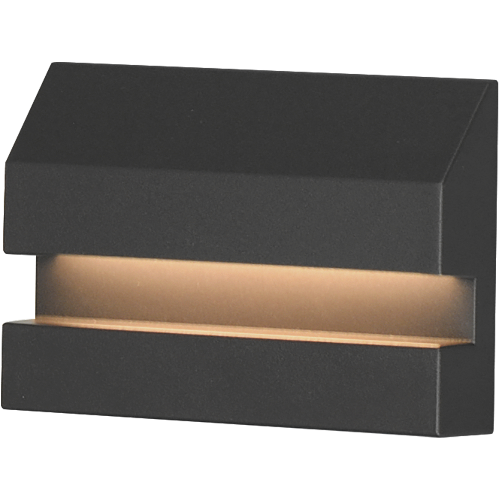 Brink LED 3.25 inch Black Outdoor Wall Mount