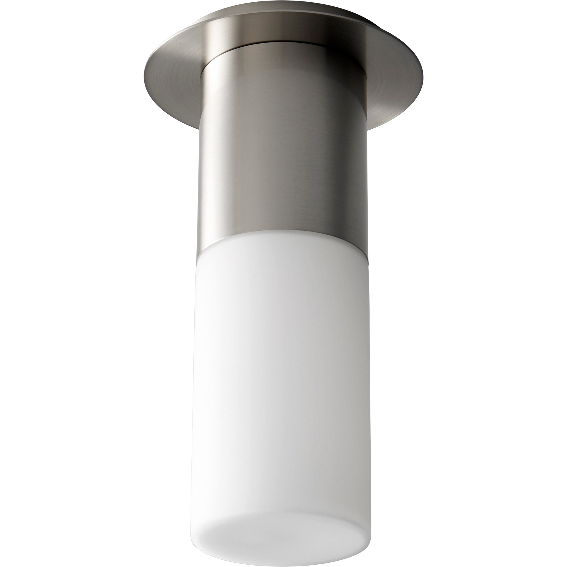 Pilar LED 6 inch Satin Nickel Flush Mount Ceiling Light