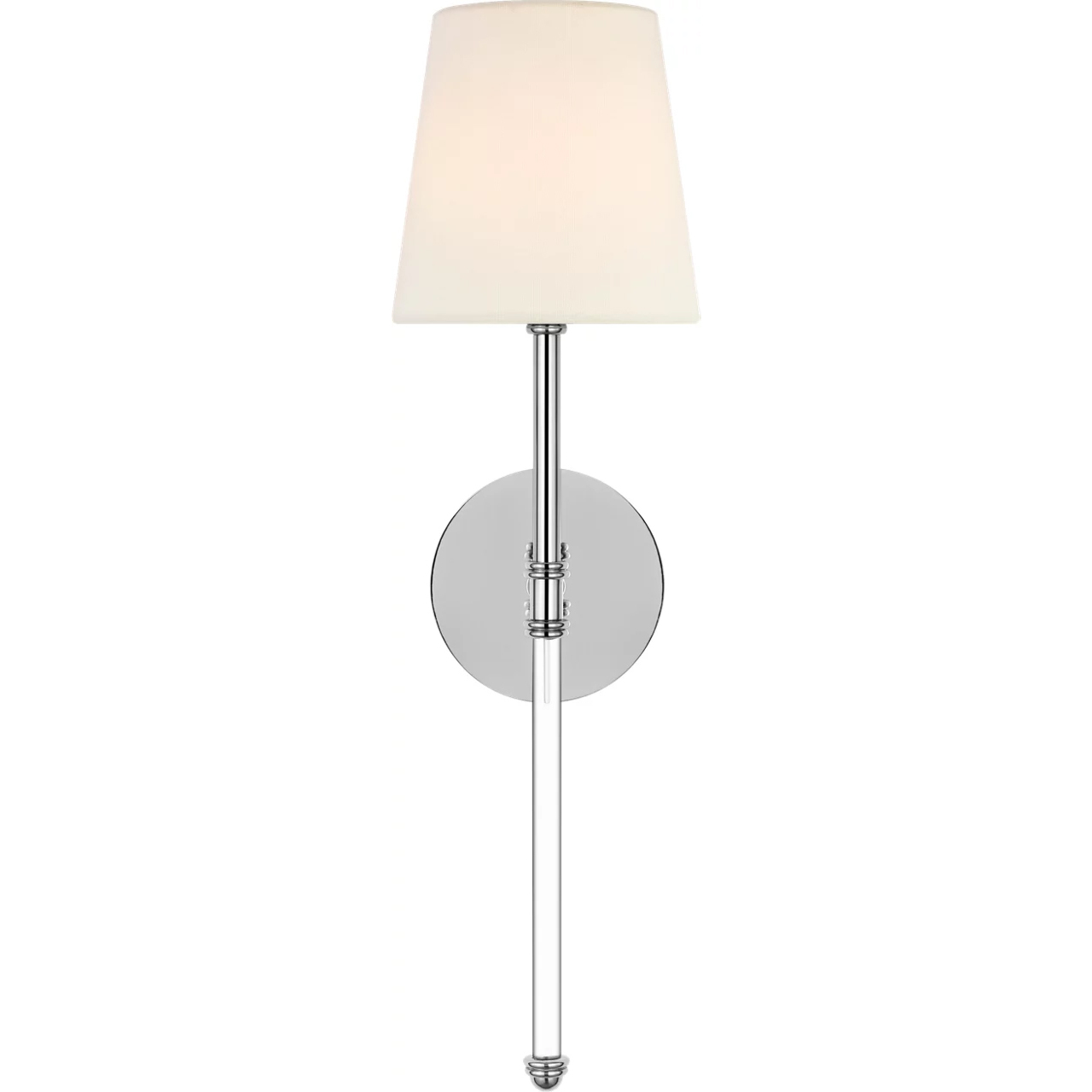 Suzanne Kasler Camille LED 5.5 inch Polished Nickel Cordless Sconce Wall Light
