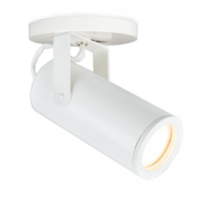 Silo LED 4.5 inch White Flush Mount Ceiling Light in 3000K