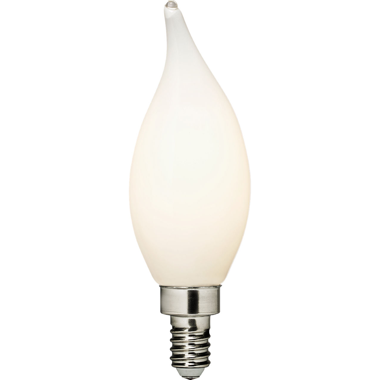 Branded Lamps LED F - Flame Tip C - E12 Candelabra 4 watt 120 2700K Light Bulb