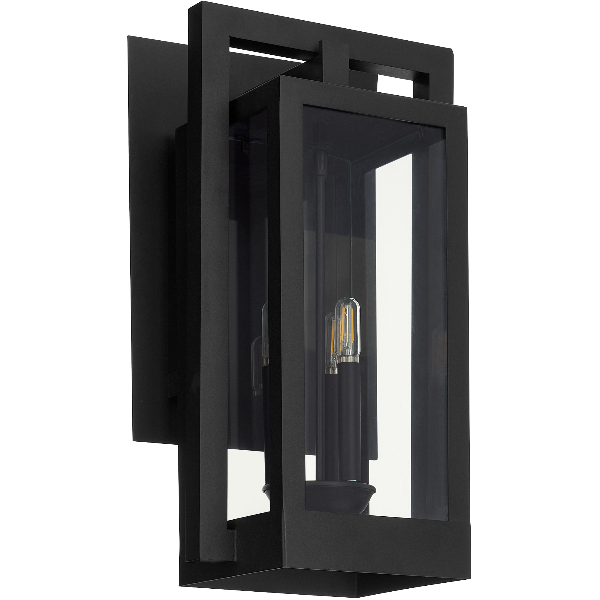 Marco 3 Light 22 inch Textured Black Outdoor Wall Lantern