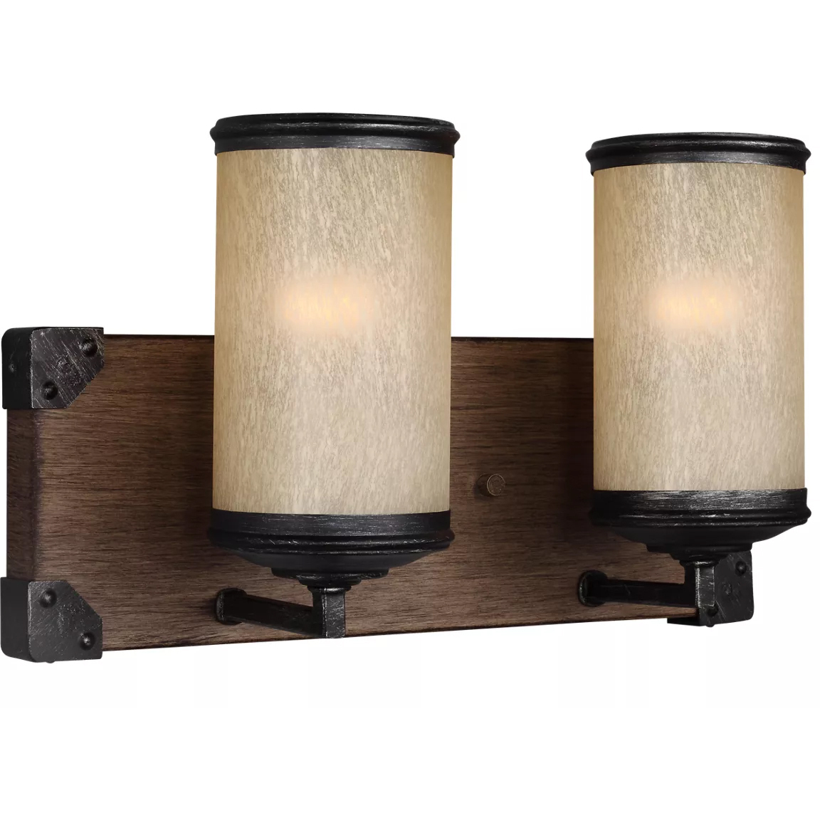 Dunning 2 Light 14 inch Stardust Bath Vanity Wall Sconce Wall Light