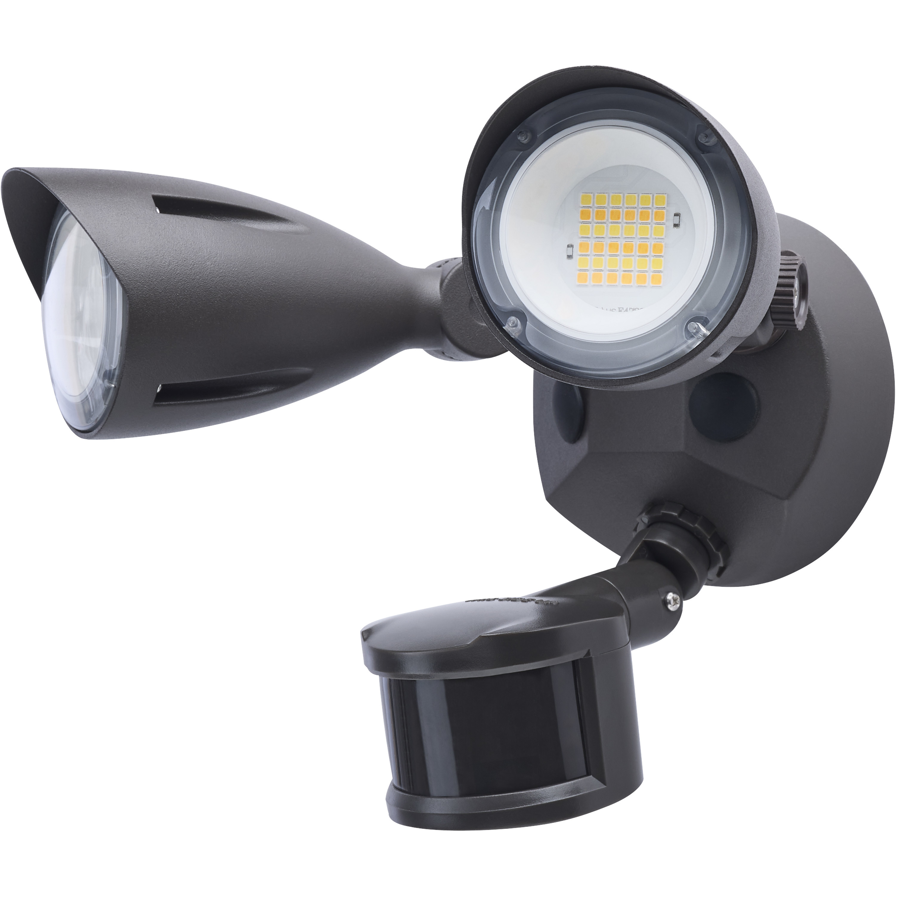 Brentwood LED 7.17 inch Bronze Outdoor Security Light