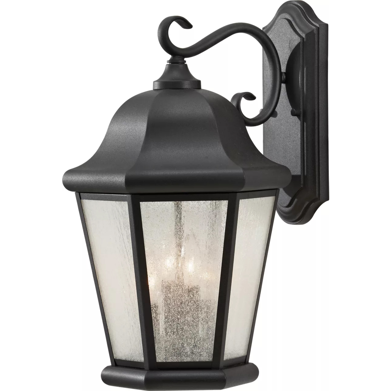 Martinsville 4 Light 20 inch Black Outdoor Wall Lantern, Extra Large