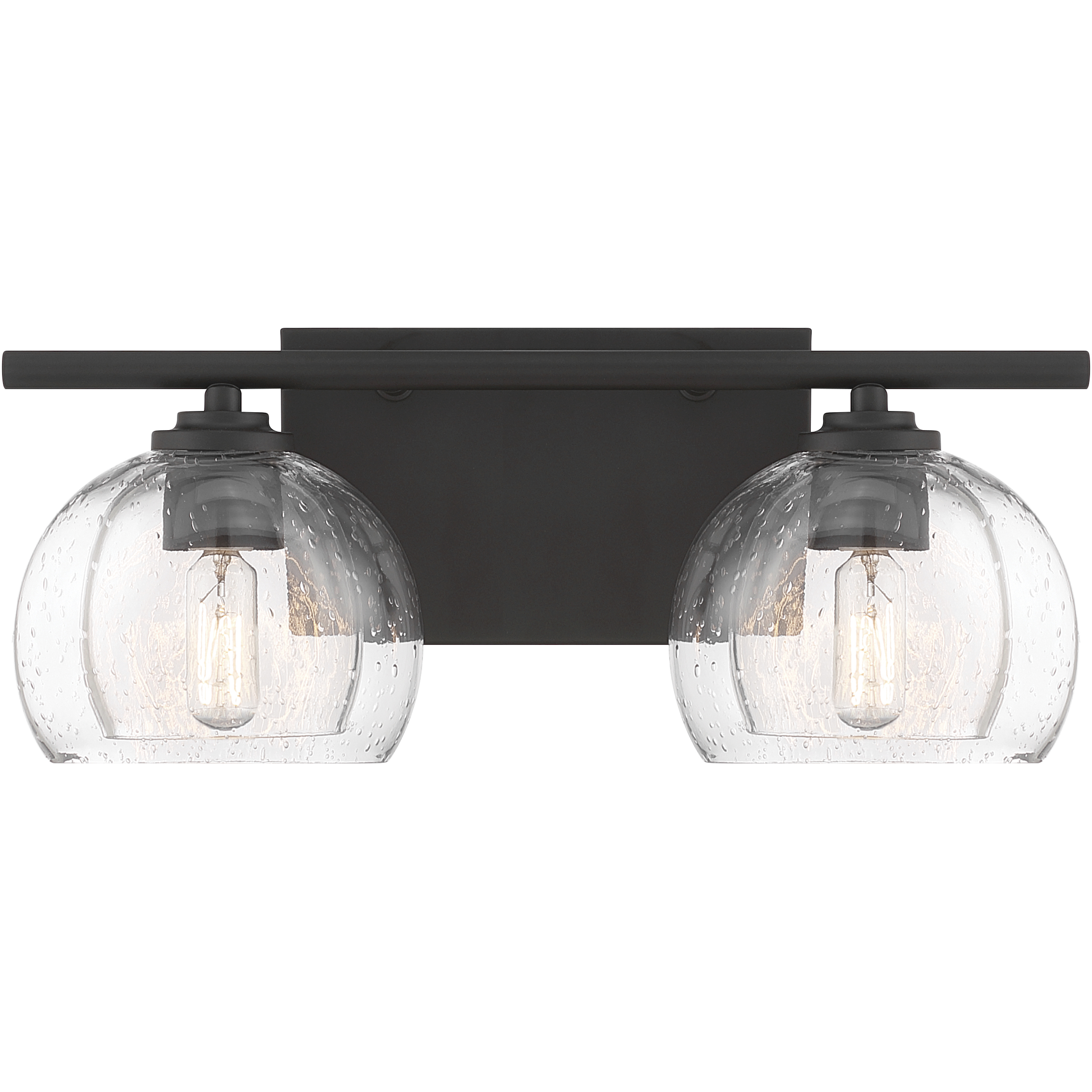 Glint 2 Light 15.5 inch Dark Bronze Vanity Wall Light