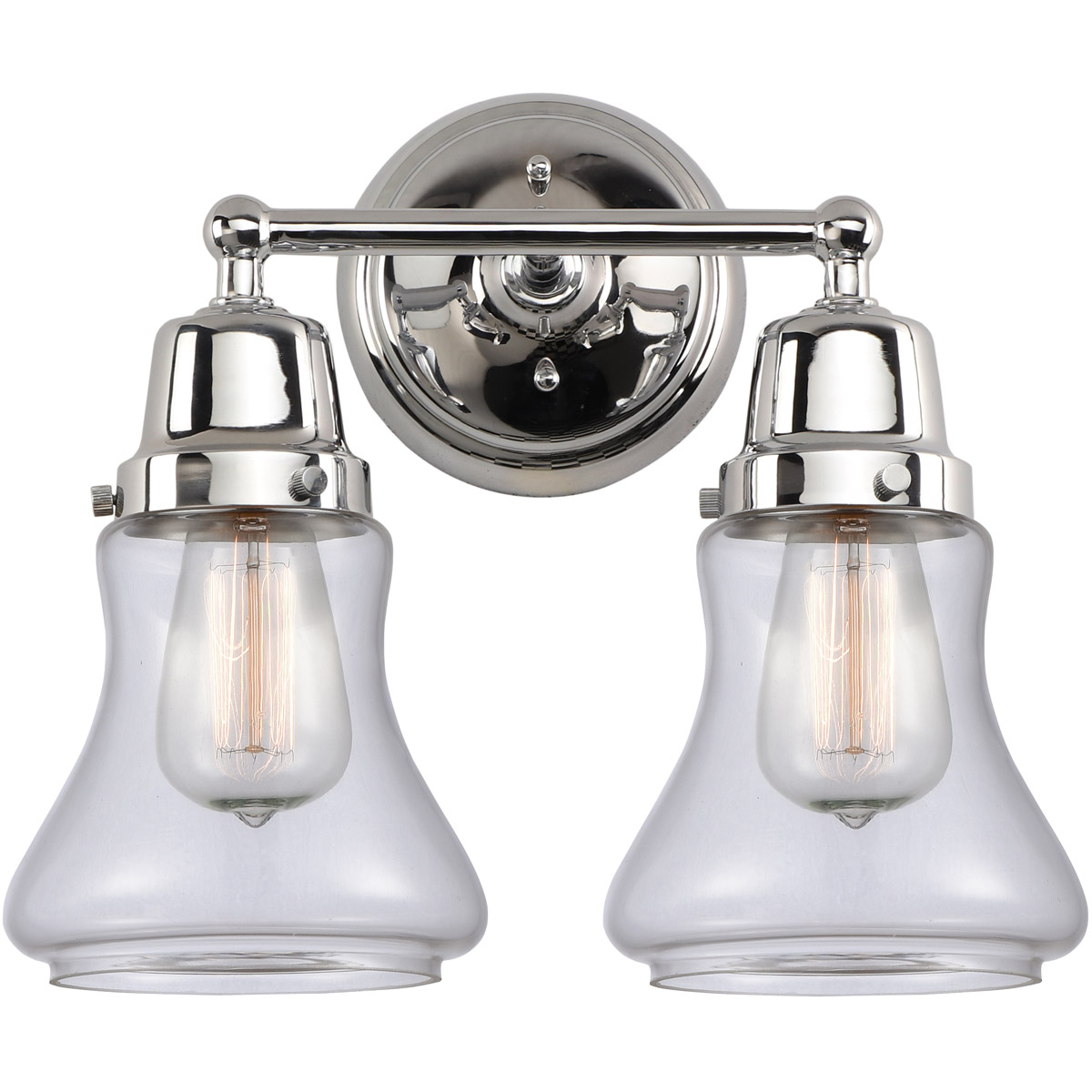 Aditi Bellmont LED 14 inch Polished Chrome Bath Vanity Light Wall Light, Aditi