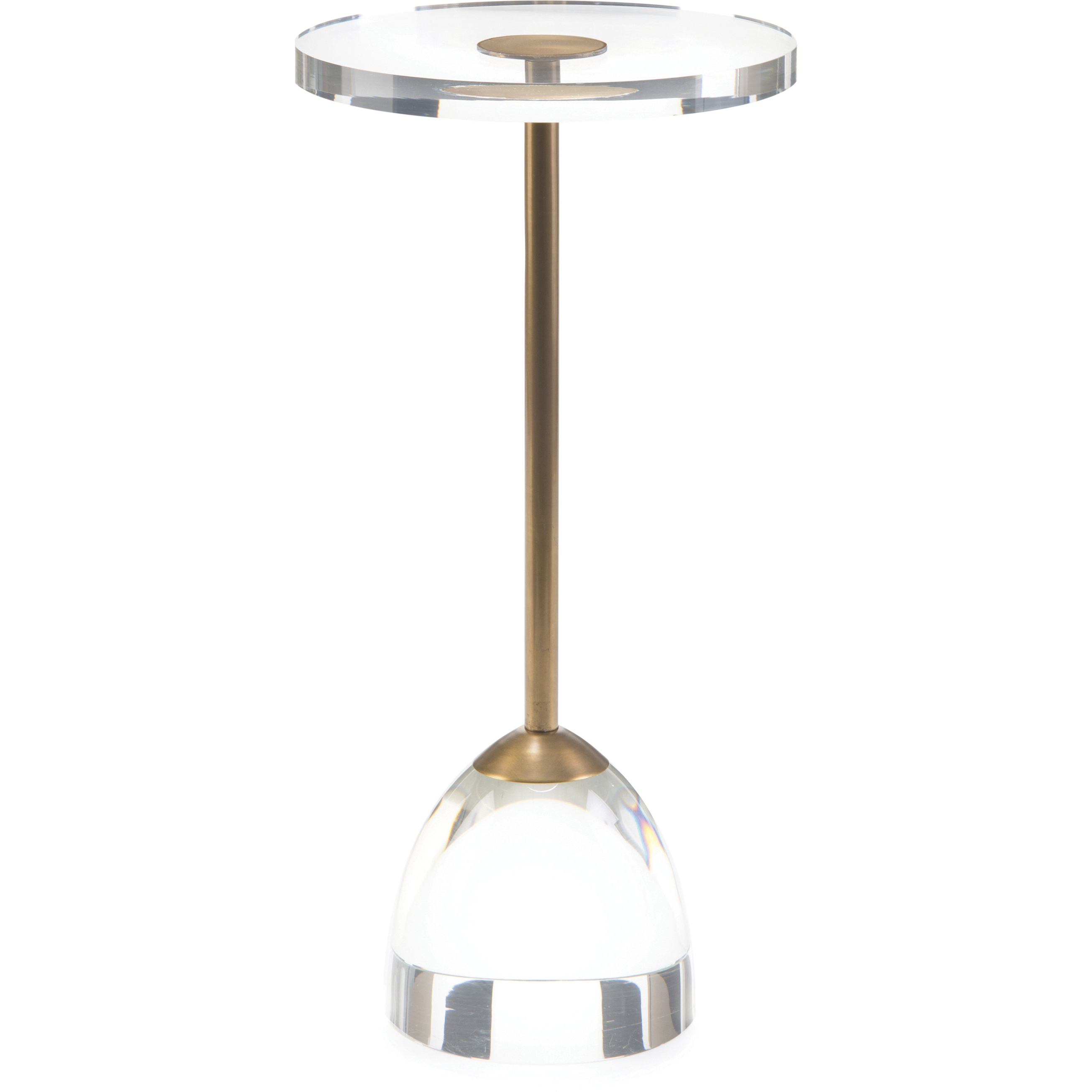 Leah Brass Side Table