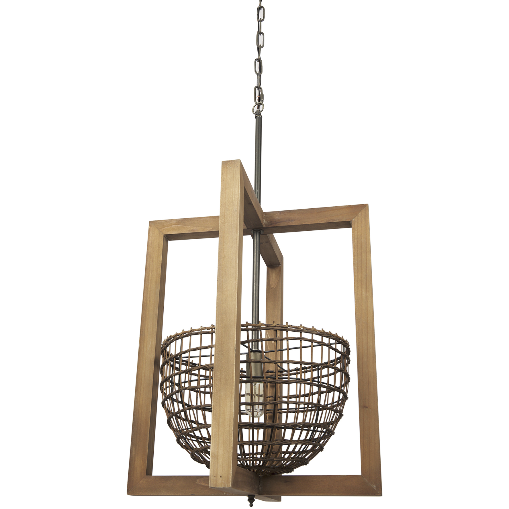 Kiley 15.75 inch Brown Pendant Light Ceiling Light
