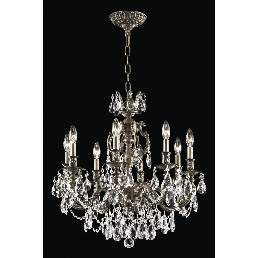 Brindisi 8 Light 23 inch Monaco Bronze Chandelier Ceiling Light