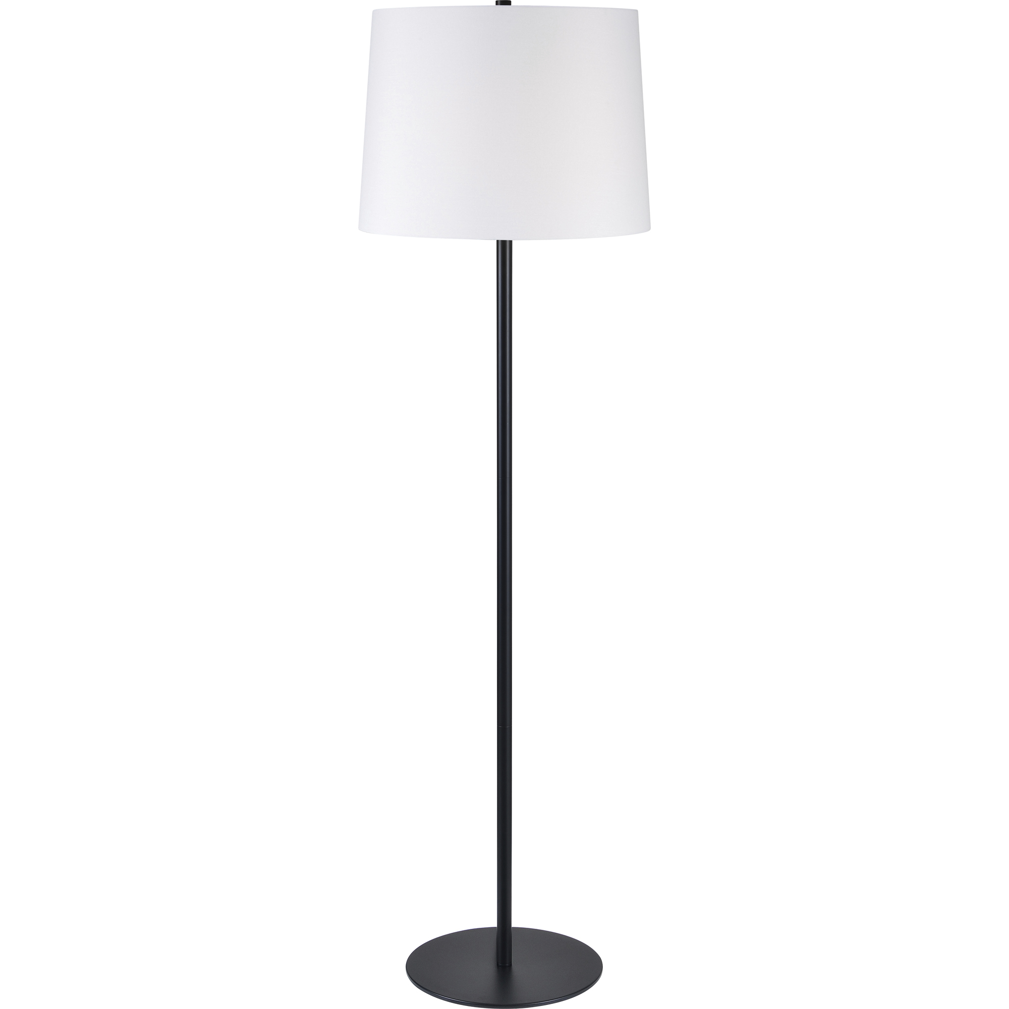 Nevin 61.75 inch 40 watt Matte Black Floor Lamp Portable Light