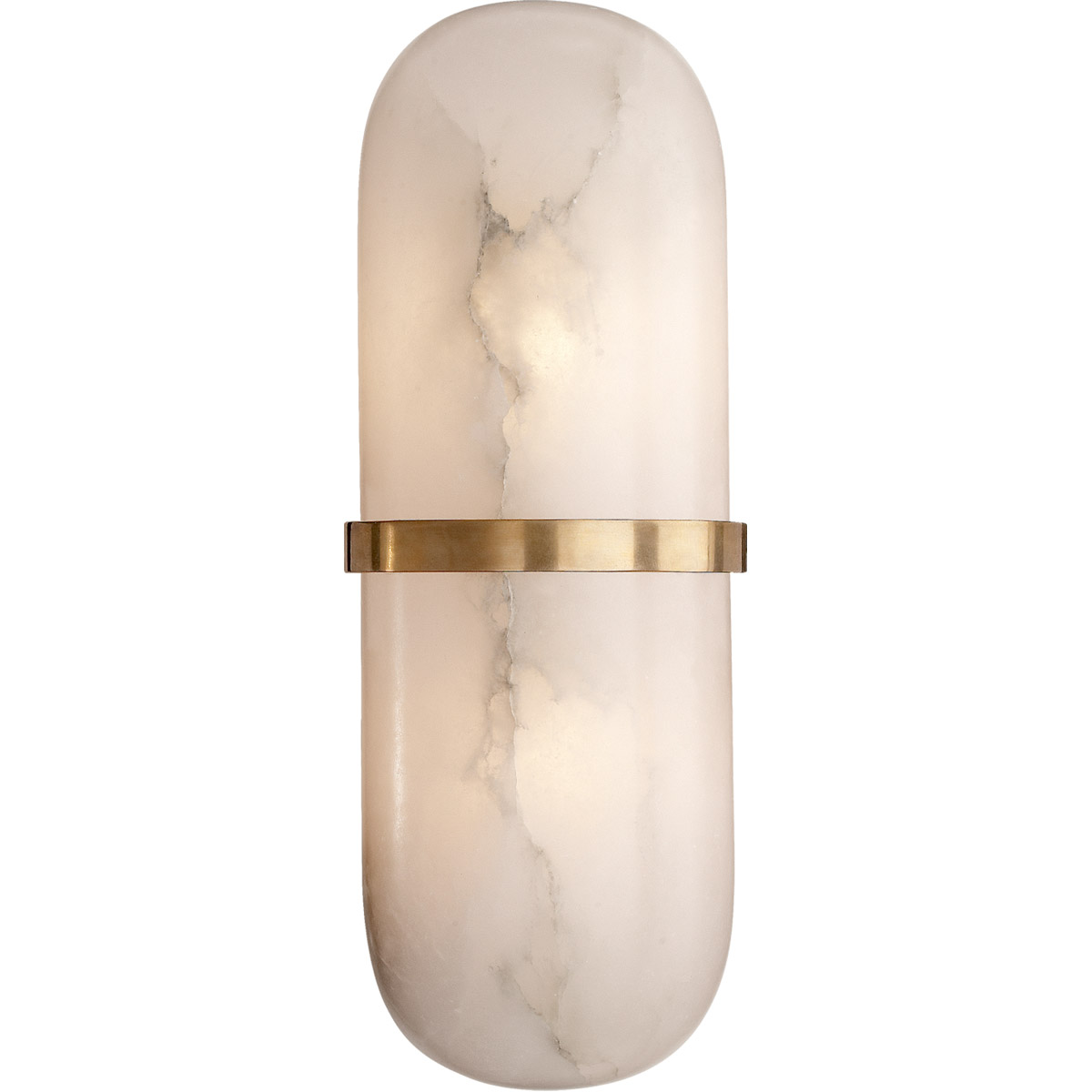 Kelly Wearstler Melange LED 4.25 inch Antique-Burnished Brass Sconce Wall Light