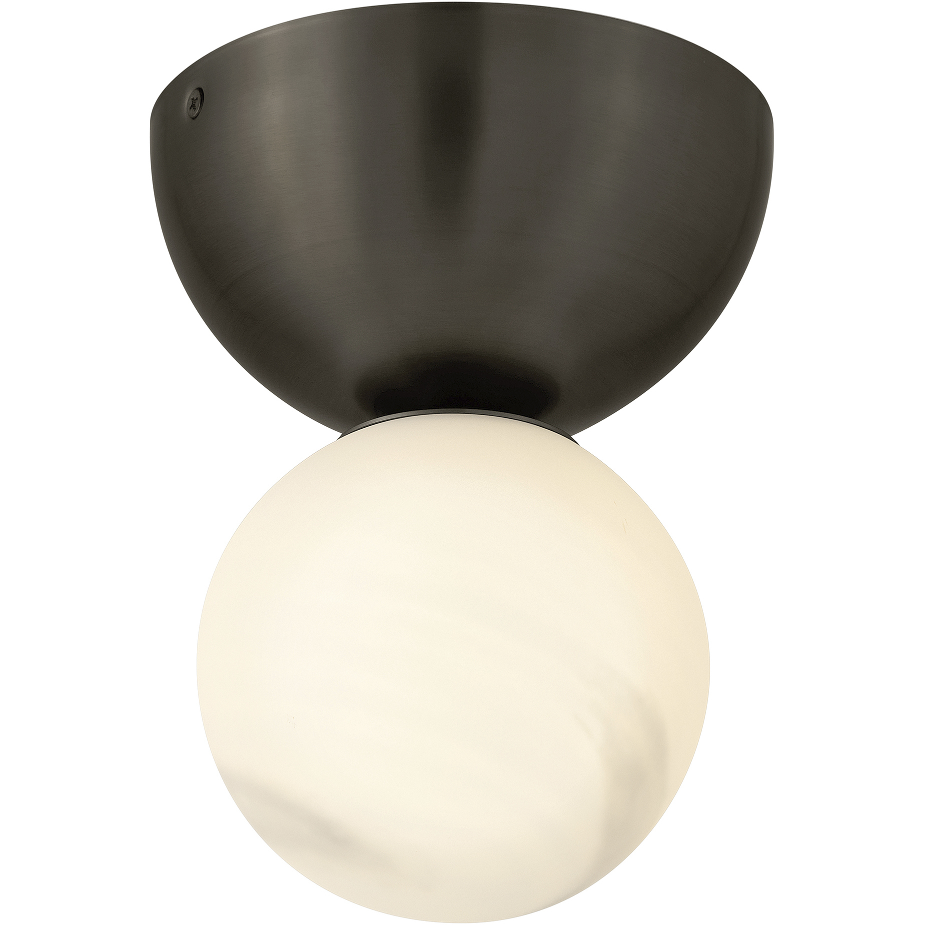 Selene 1 Light 6 inch Black Oxide Semi-Flush Mount Ceiling Light