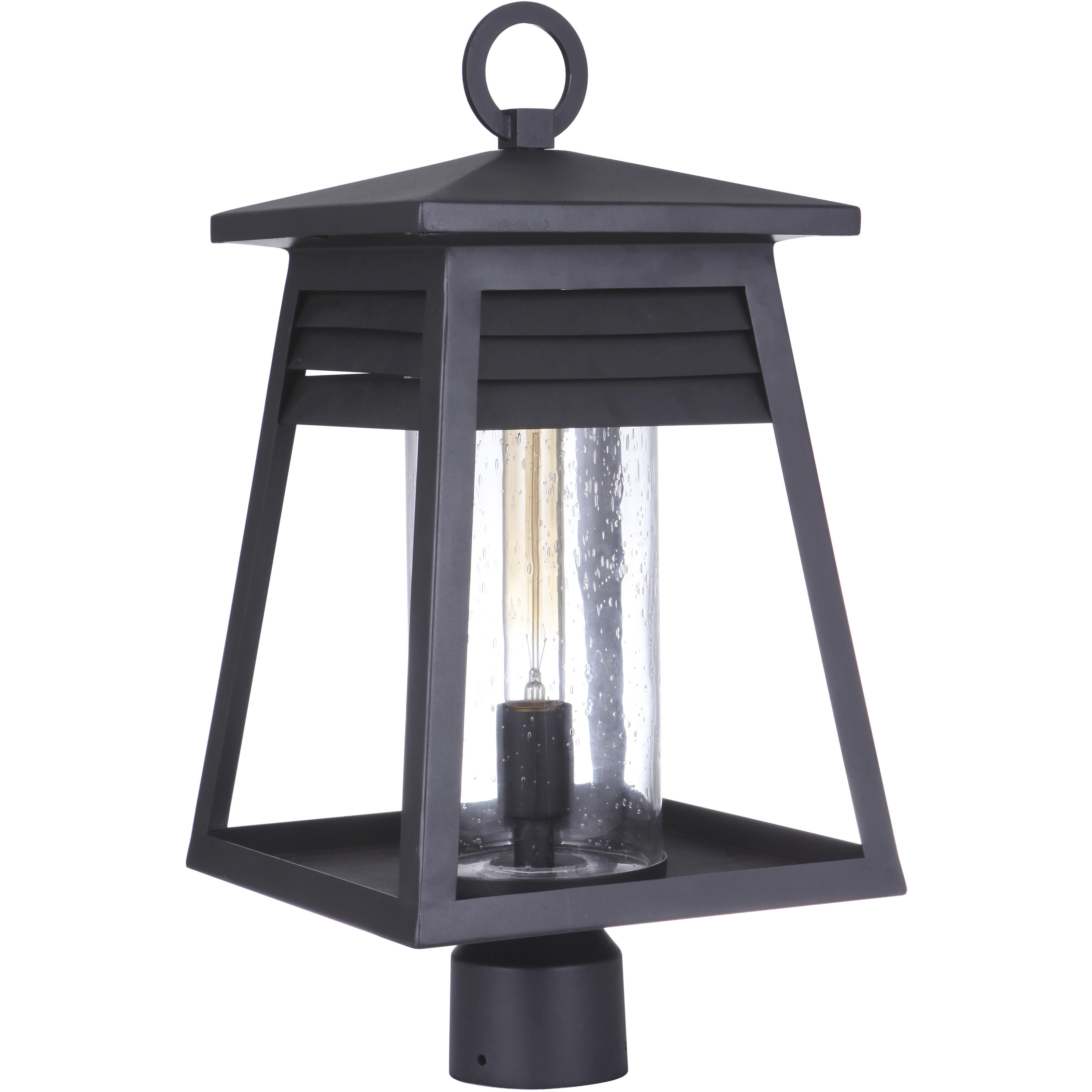 Becca 1 Light 20 inch Textured Black Outdoor Wall Mount