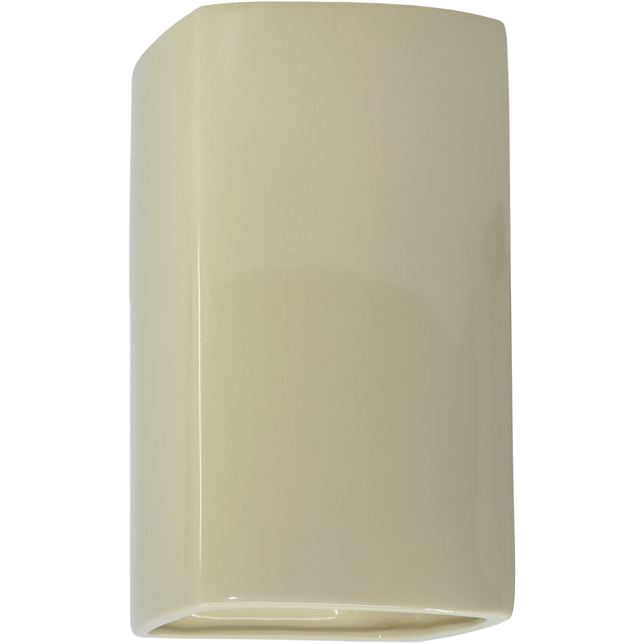 Ambiance Rectangle LED 5.25 inch Vanilla Gloss ADA Wall Sconce Wall Light, Small