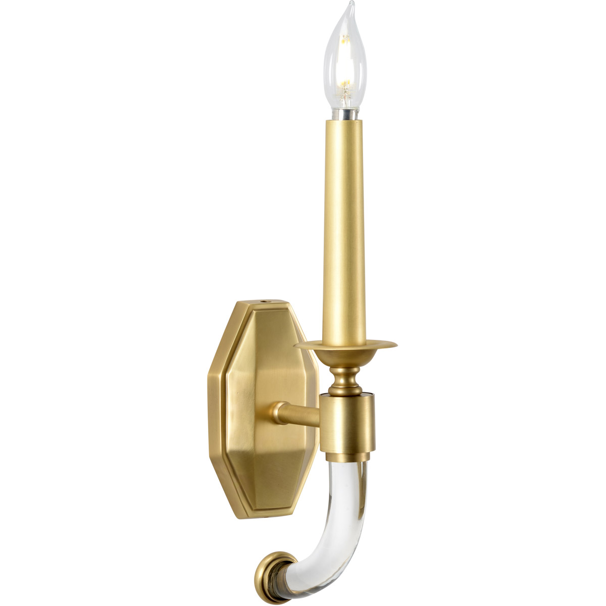 ワイルドウッド　アンティーク　照明 Wildwood 67352 Wildwood 1 Light 4 inch Antique/Clear Sconce Wall Light
